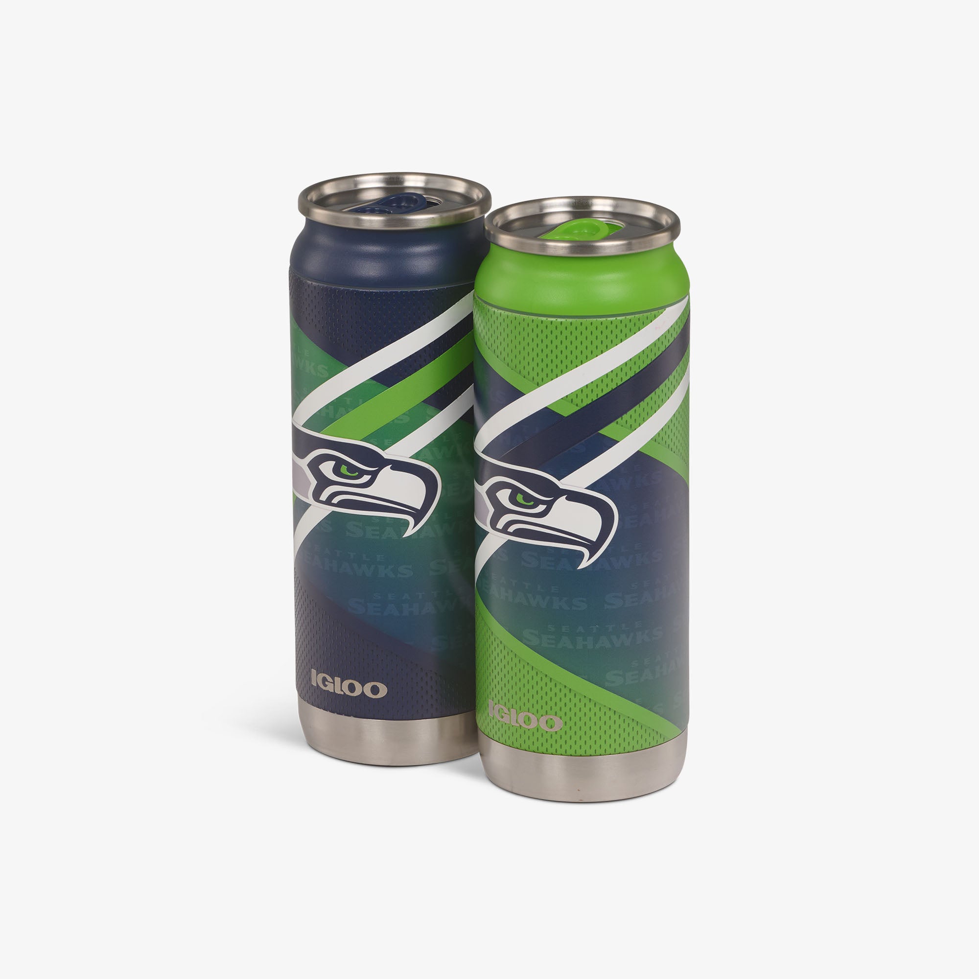 Seattle Seahawks Home & Away 16 Oz Can 2-Pack、mySite、noshort