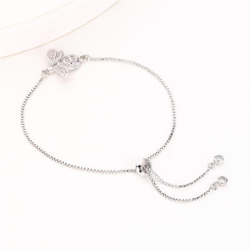 Honey Bee Bracelet-Adjustable in Copper with Gold or Silver Tone、mySite、g9winljtr