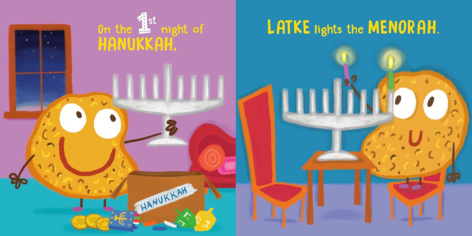 Latke's First Hanukkah - Board Book、mySite、topwebapps