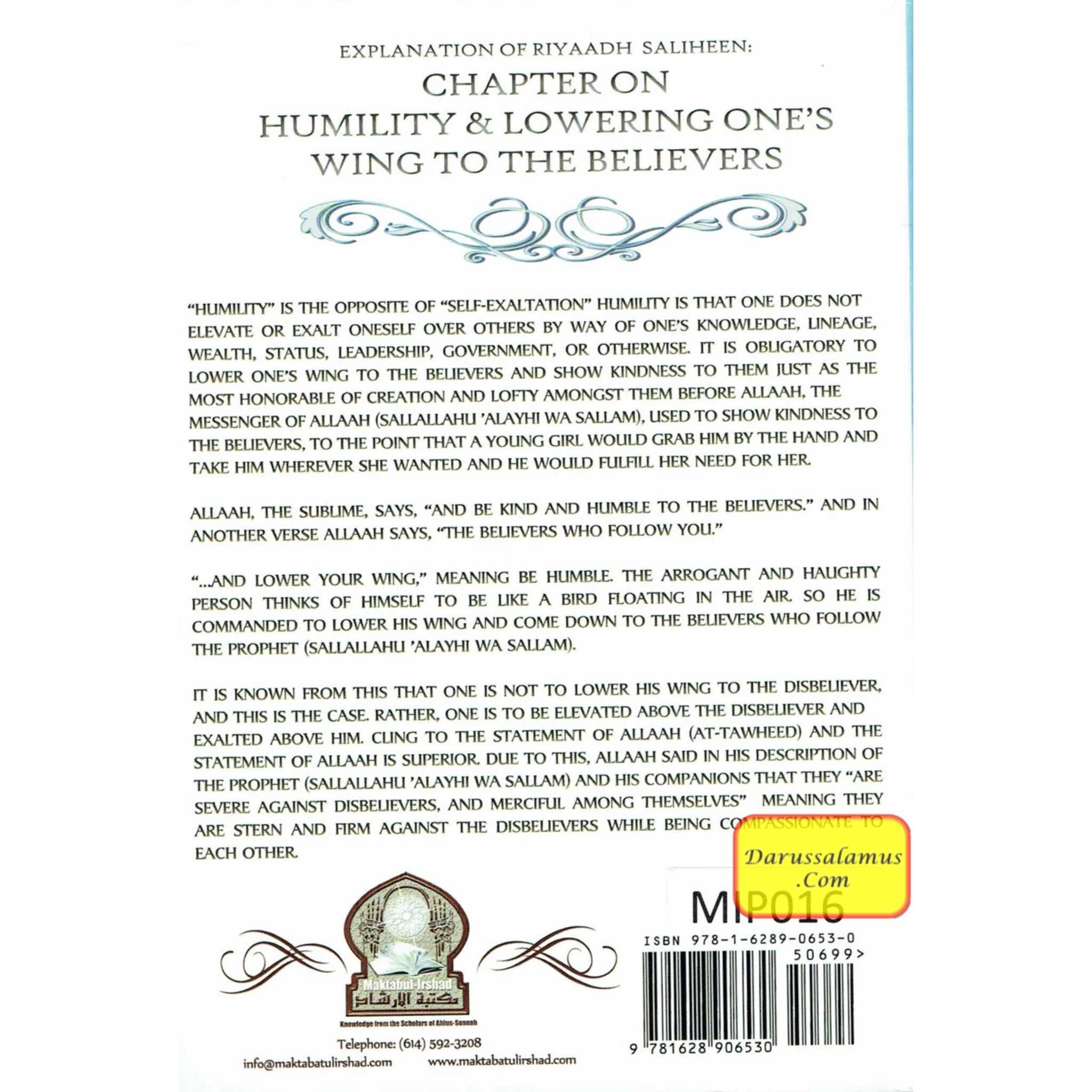 Explanation of Riyaadh Saliheen: Chapter on Humility & Lowering Ones' Wing To The Believers By Shaykh Muhammad bin Saleh al-Uthaymeen、mySite、topwebapps