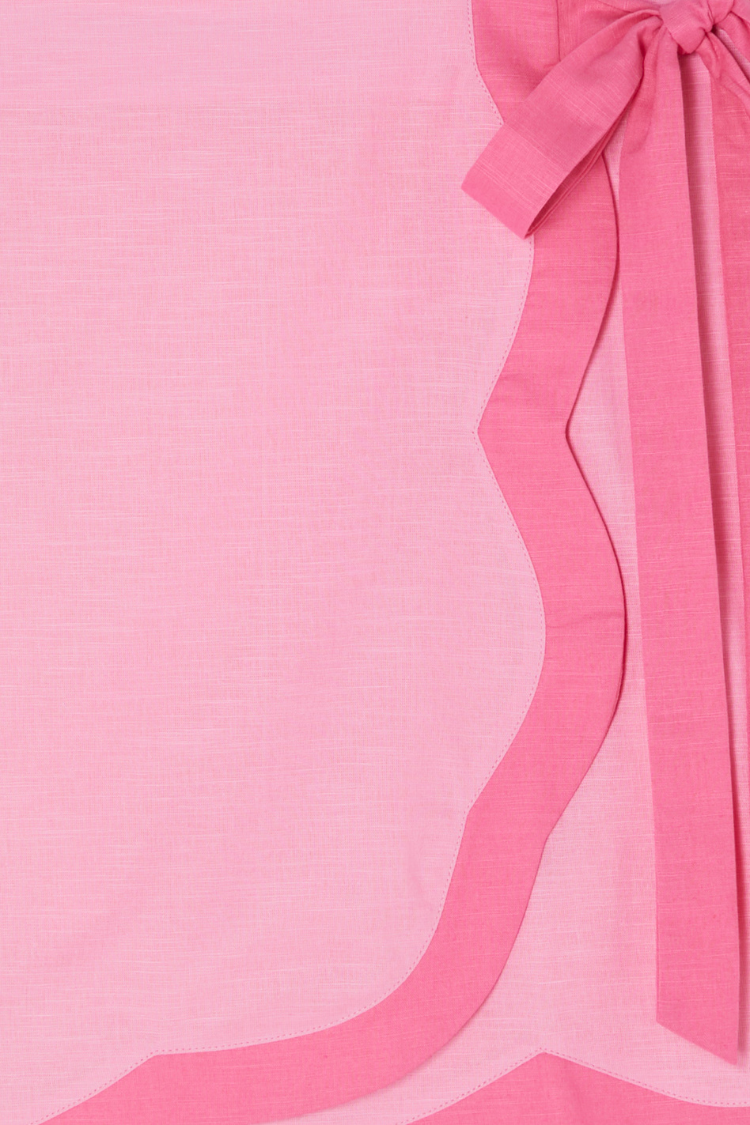 Pink Scallop Mini Jaspre Skirt、mySite、solidvoid