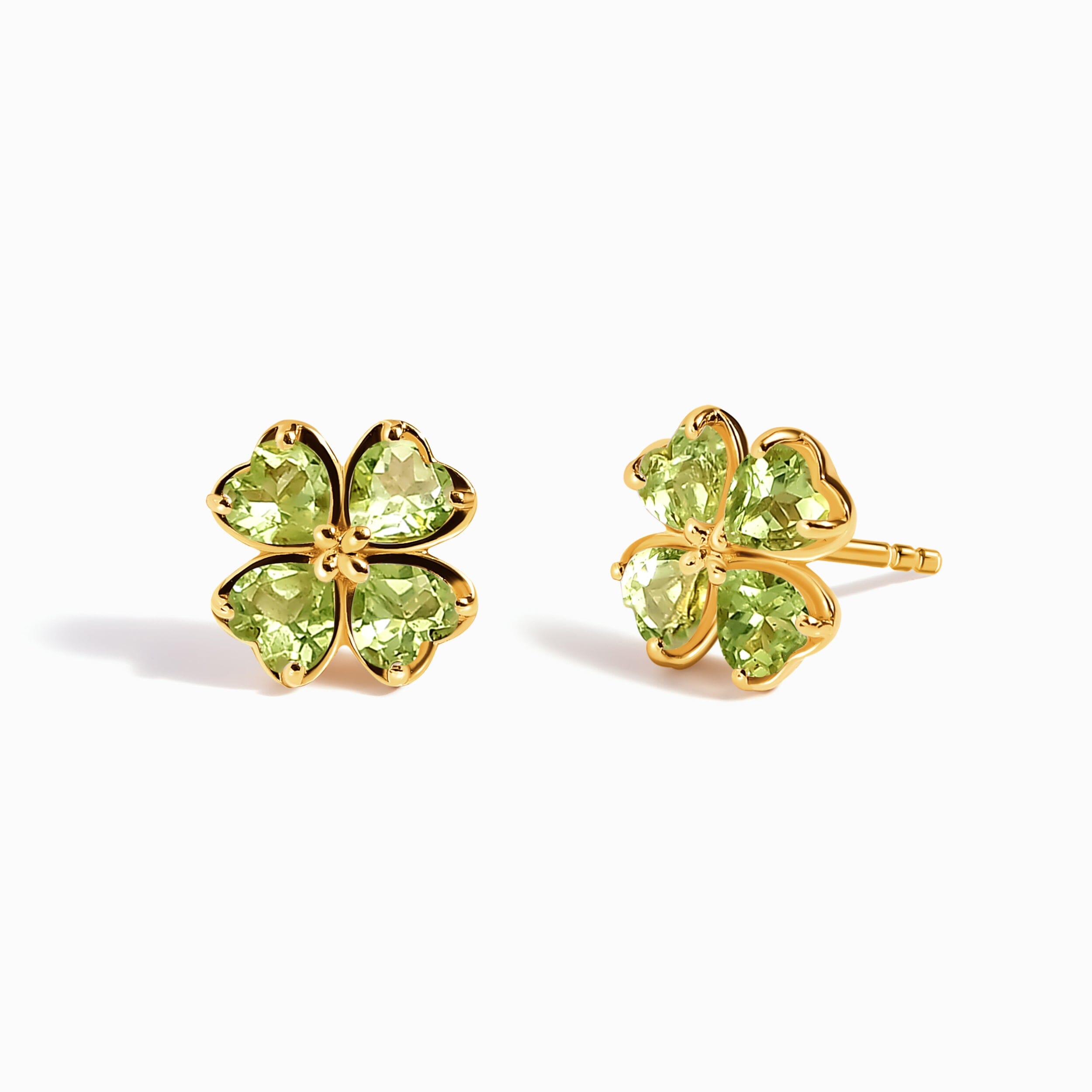 Shamrock Earrings - Peridot Studs、mySite、hinf8tx79
