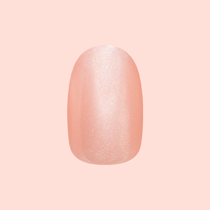 Candy Floss | Extra Short | Round - Tab Press-On、mySite、solidvoid