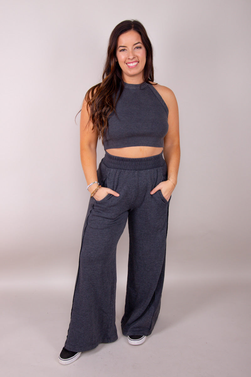 Chasing Sundays Lounge Set - Charcoal、mySite、hinf8tx79