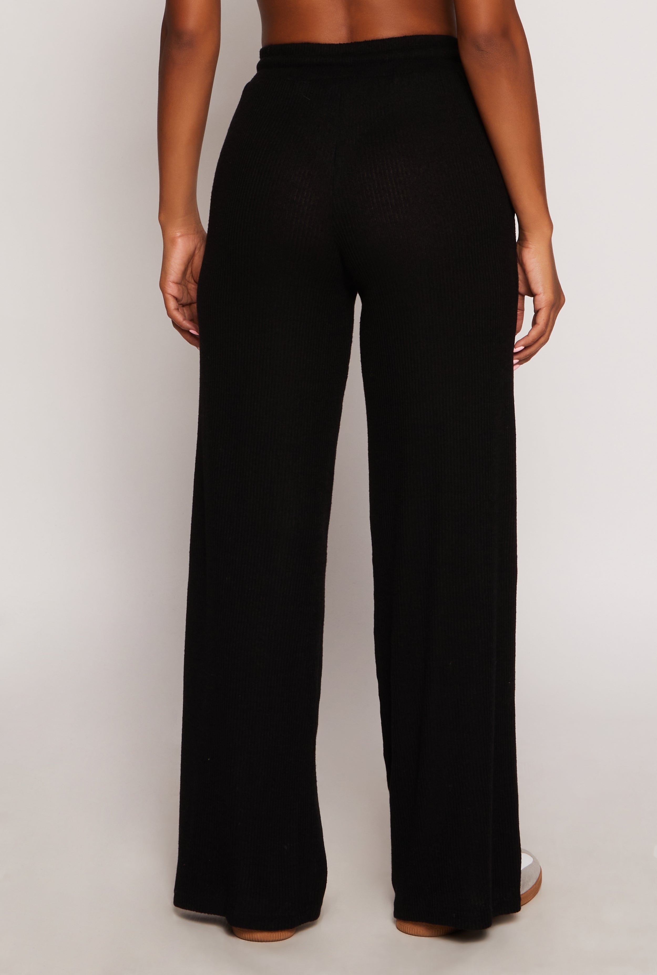 Daisy Ribbed Knit Wide Leg Pants、mySite、camillekostekn