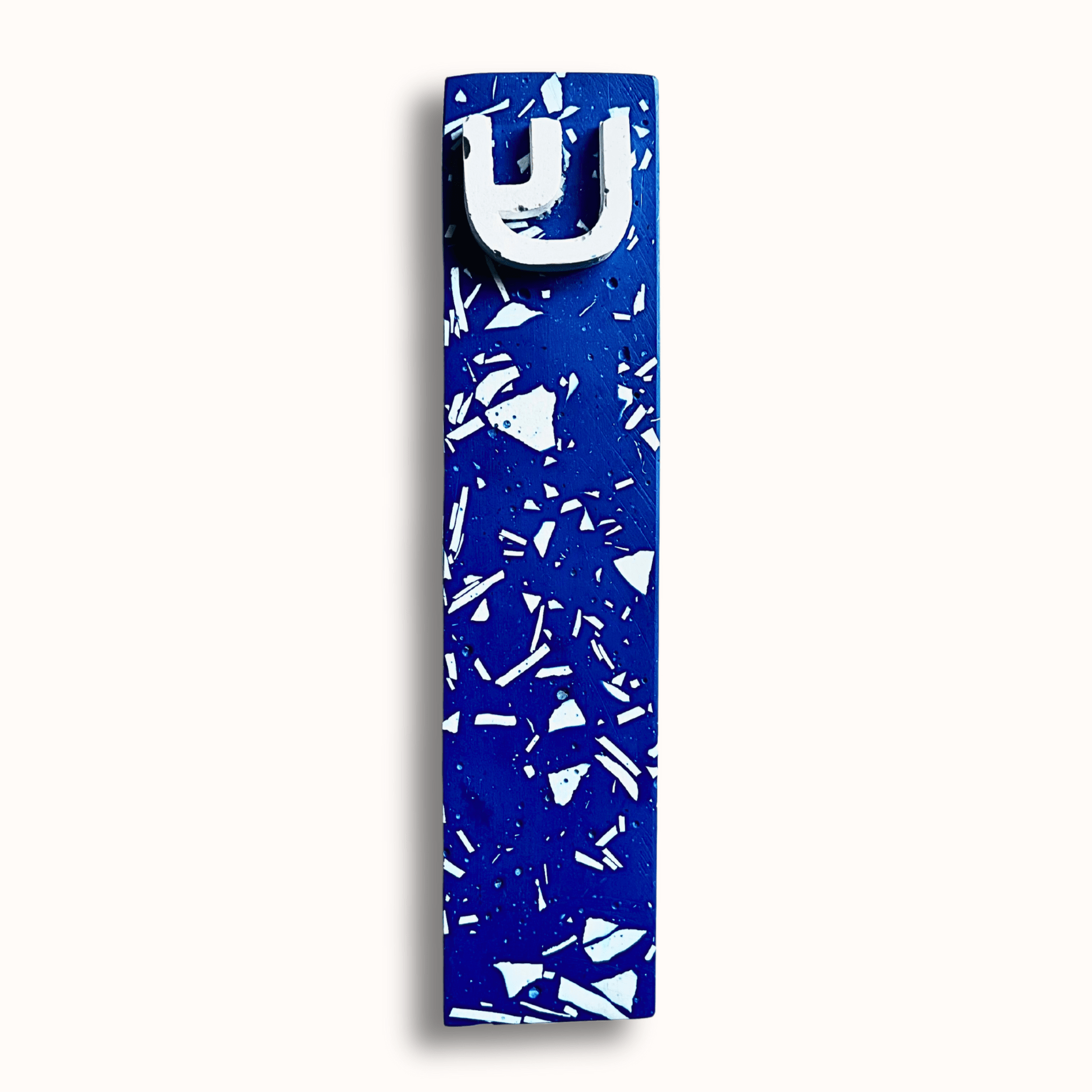 Sky and Sea Blue Terrazzo Mezuzah、mySite、topwebapps