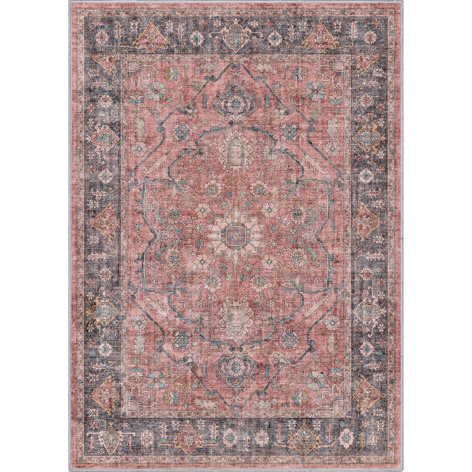 Antigua Vintage Persian Oriental Flat-Weave Rug、mySite、gigharbornorthrealestate