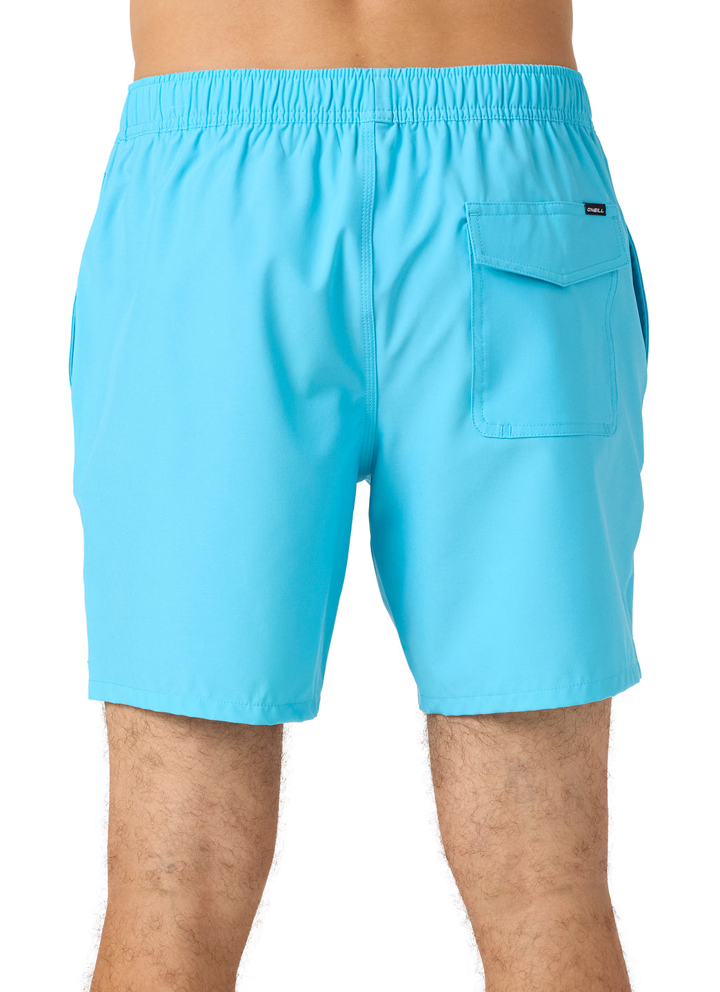 O'Neill Men's 17 Lennox Hermosa Solid Swim Trunks、mySite、noshort