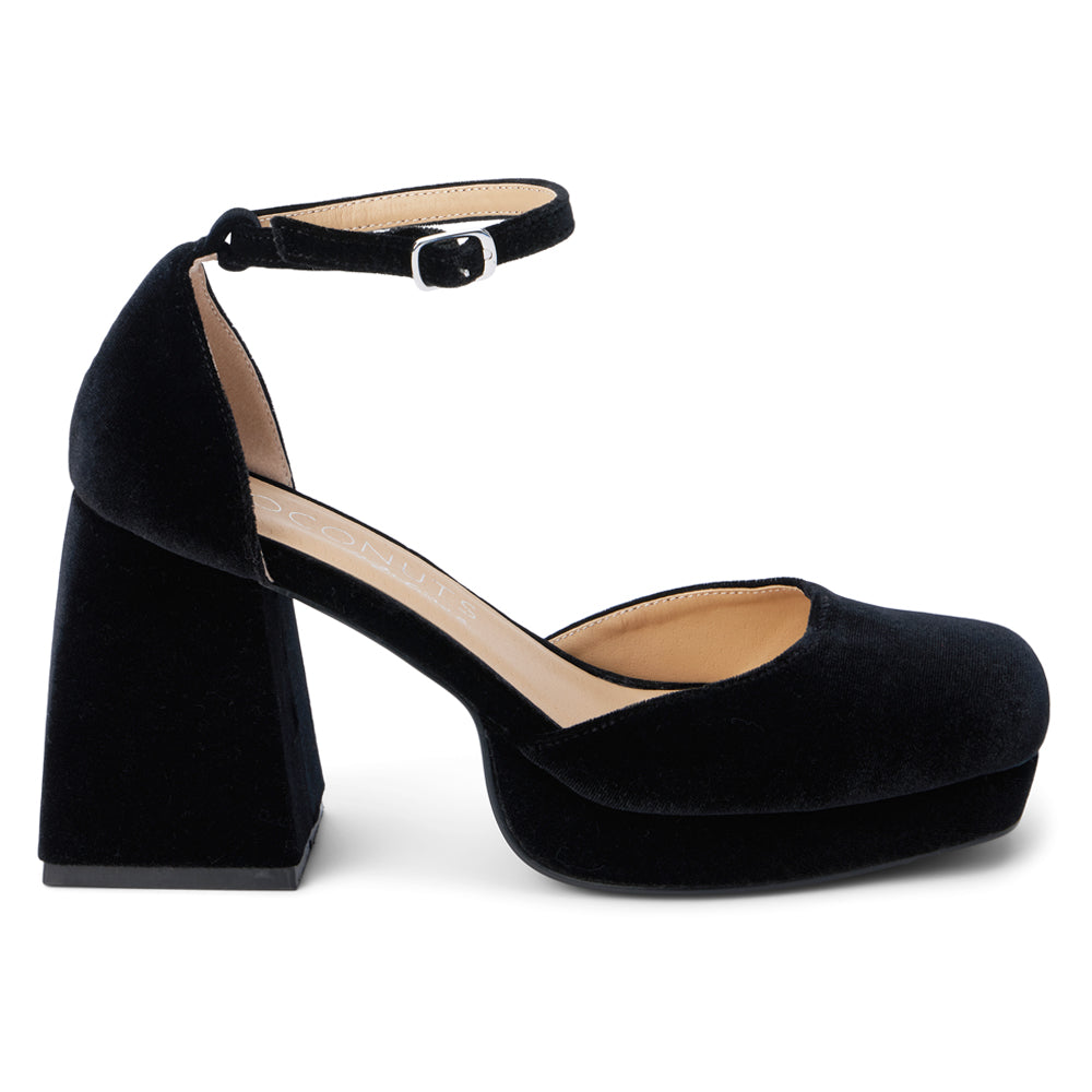 Misha Square Toe Ankle Strap Platform Pumps、mySite、gtrtttuynbv