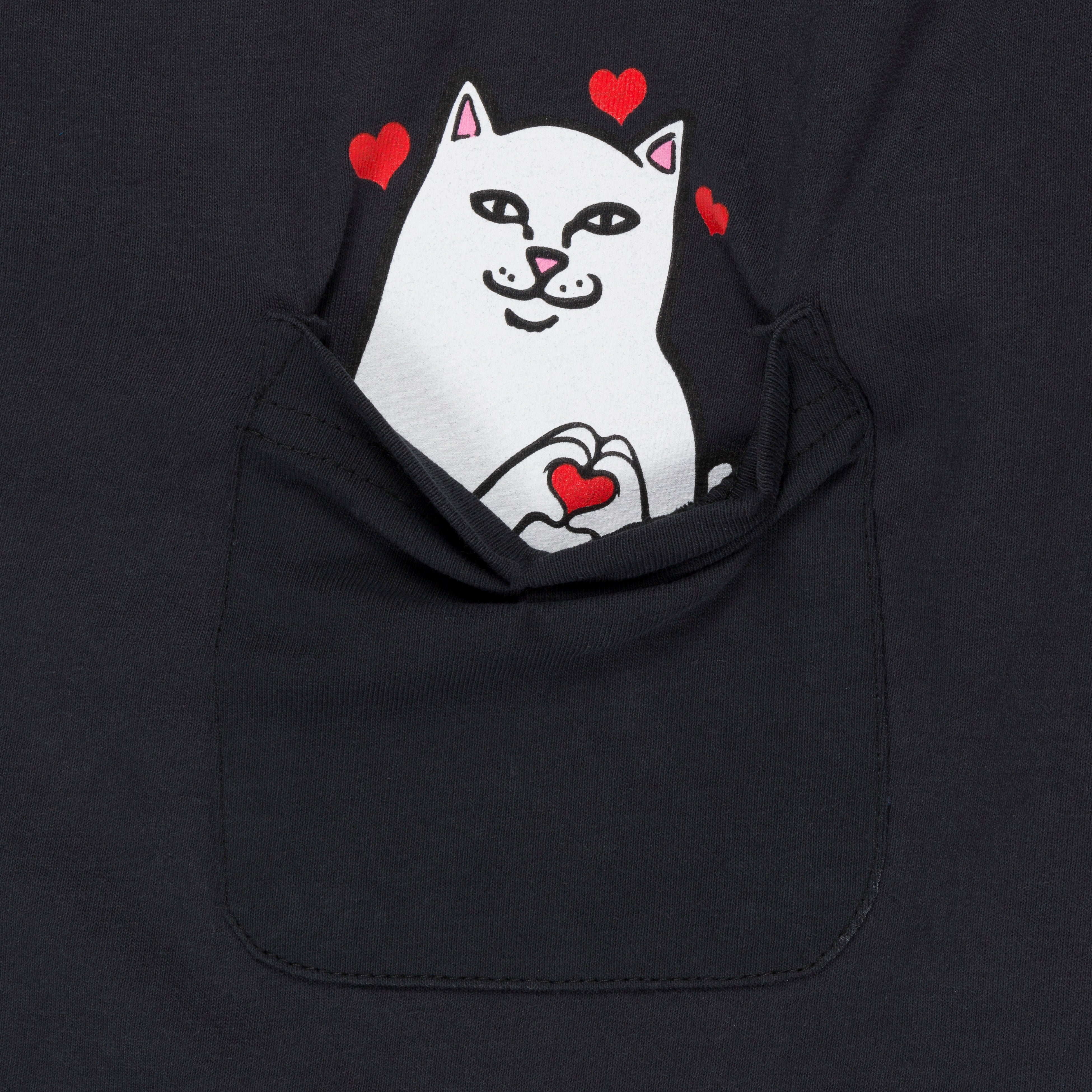  Nermal Loves Pocket Tee (Charcoal)、mySite、merchandisen