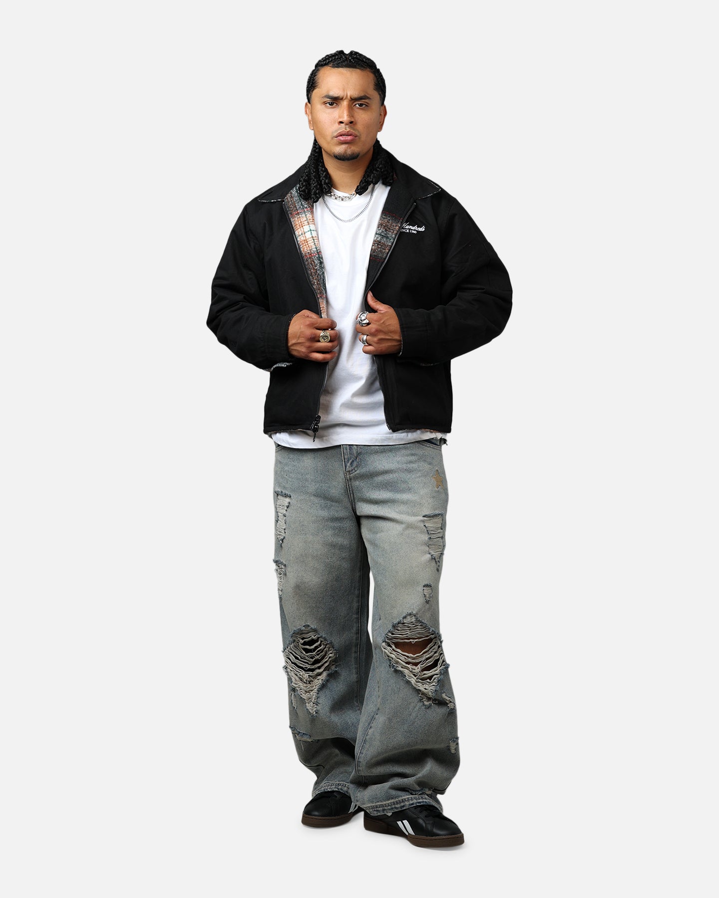 The Hundreds Everett Reversible Work Jacket Black、mySite、zt4zffjzw