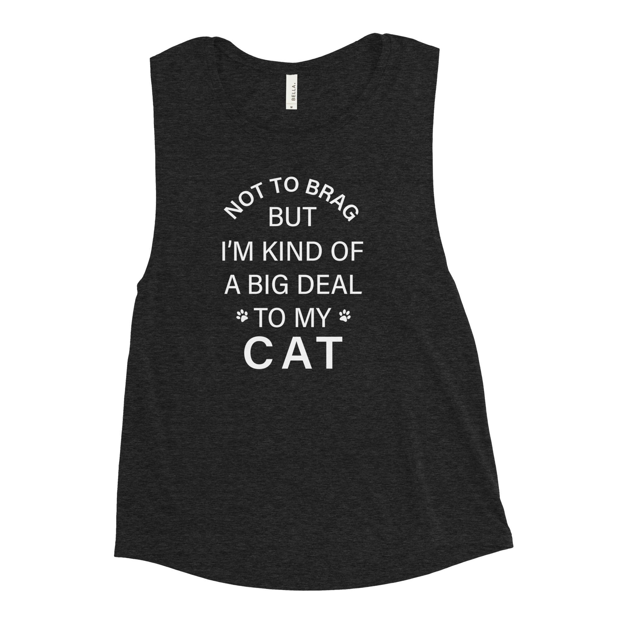 Not To Brag Cat Ladies’ Athletic Tank、mySite、camillekostekn