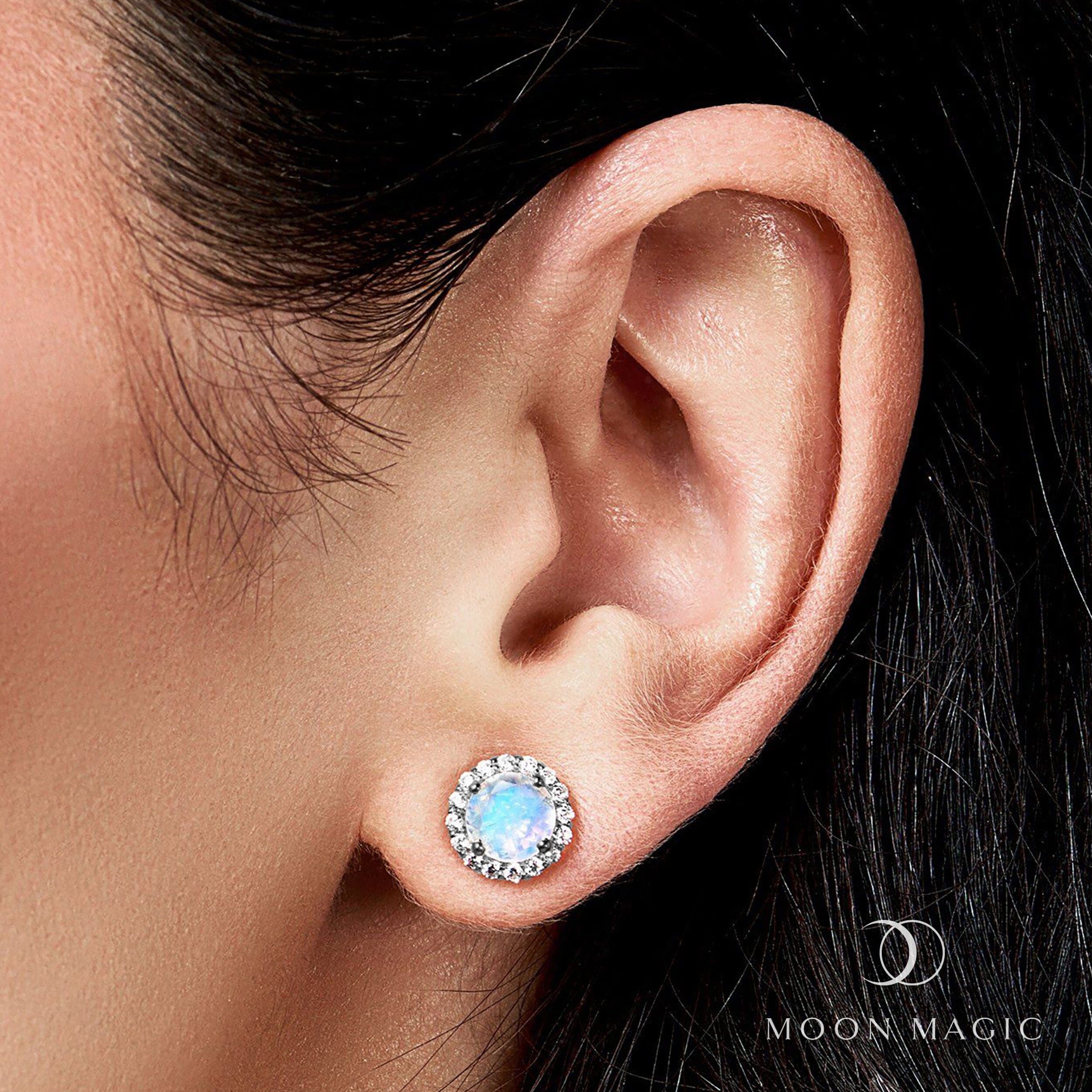 Moonstone Venus Studs - June Birthstone、mySite、hinf8tx79