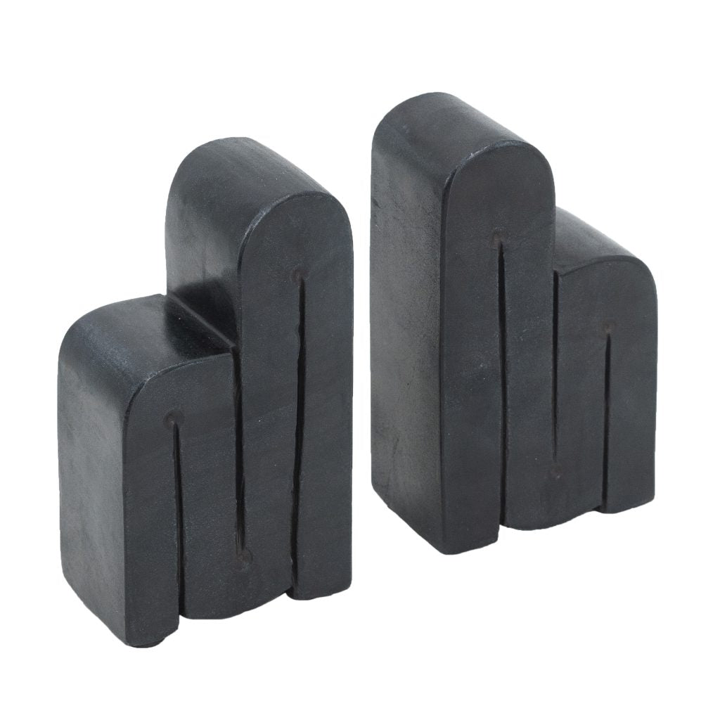  Black Marble Scroll Bookends、mySite、elrpsem3k