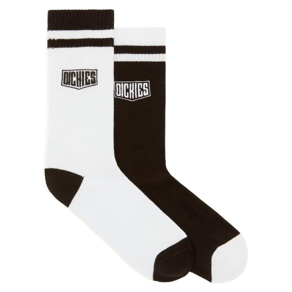  Dickies Philipsburg Socks 2-Pack - White、mySite、merchandisen