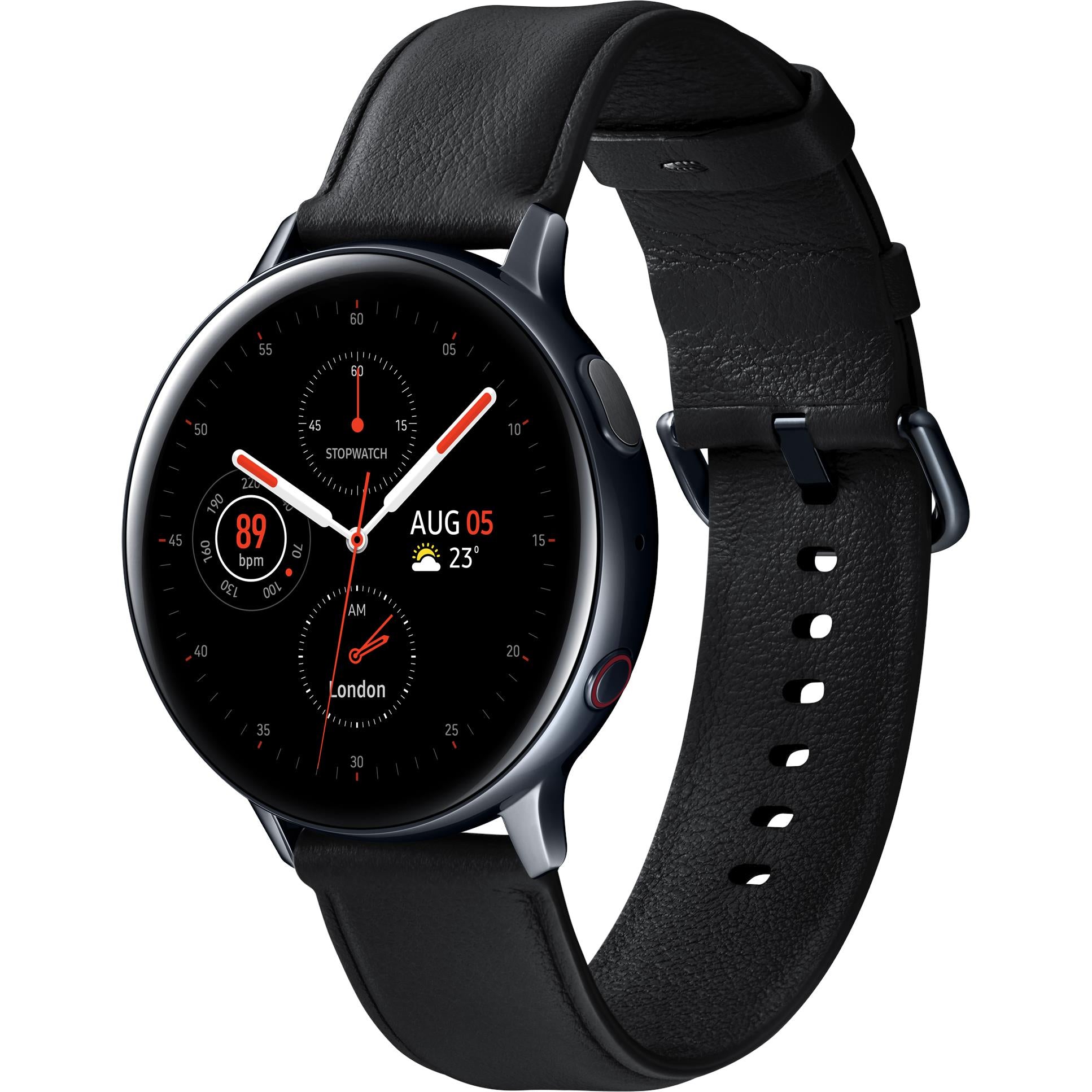 Samsung Galaxy Watch Active2 44mm LTE (Stainless Steel/Black)、mySite、camillekostekn