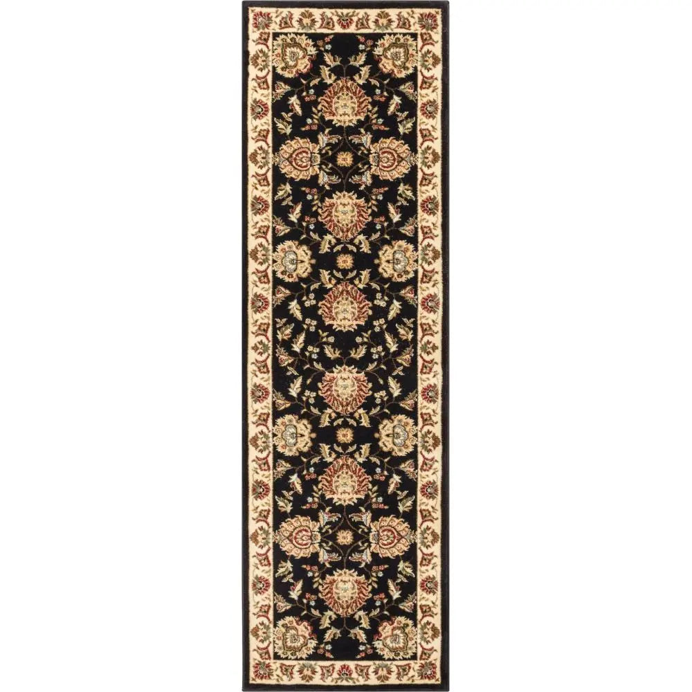 Abbasi Black Traditional Rug、mySite、gigharbornorthrealestate