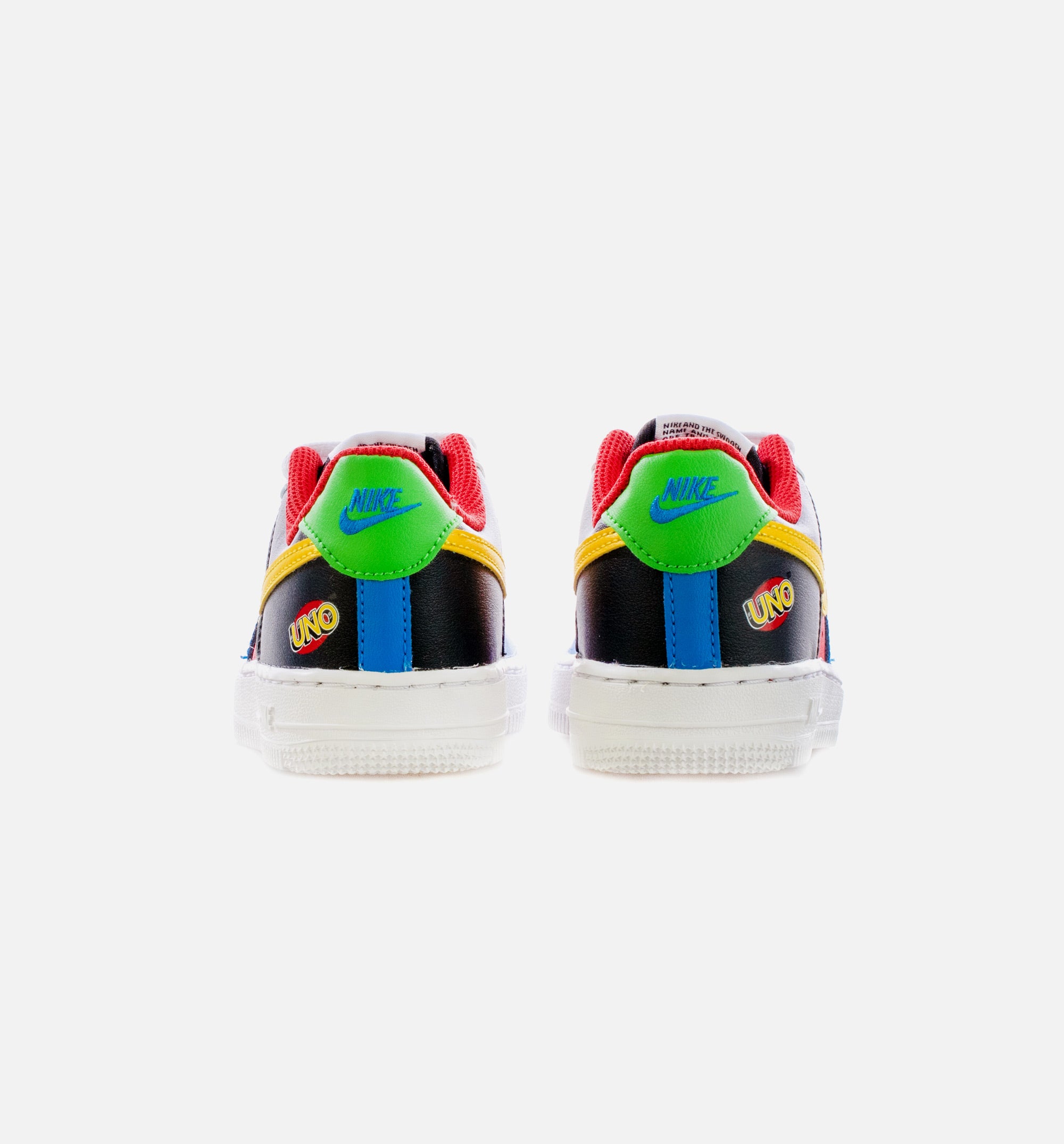 Air Force 1 UNO Preschool Lifestyle Shoe - Black/Red/Multi Free Shipping、mySite、dreamappss