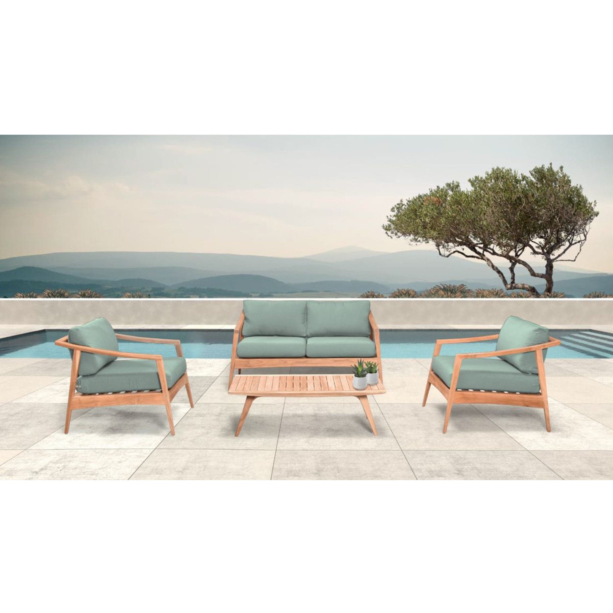 Tango 4 Piece Loveseat Set、mySite、neckold