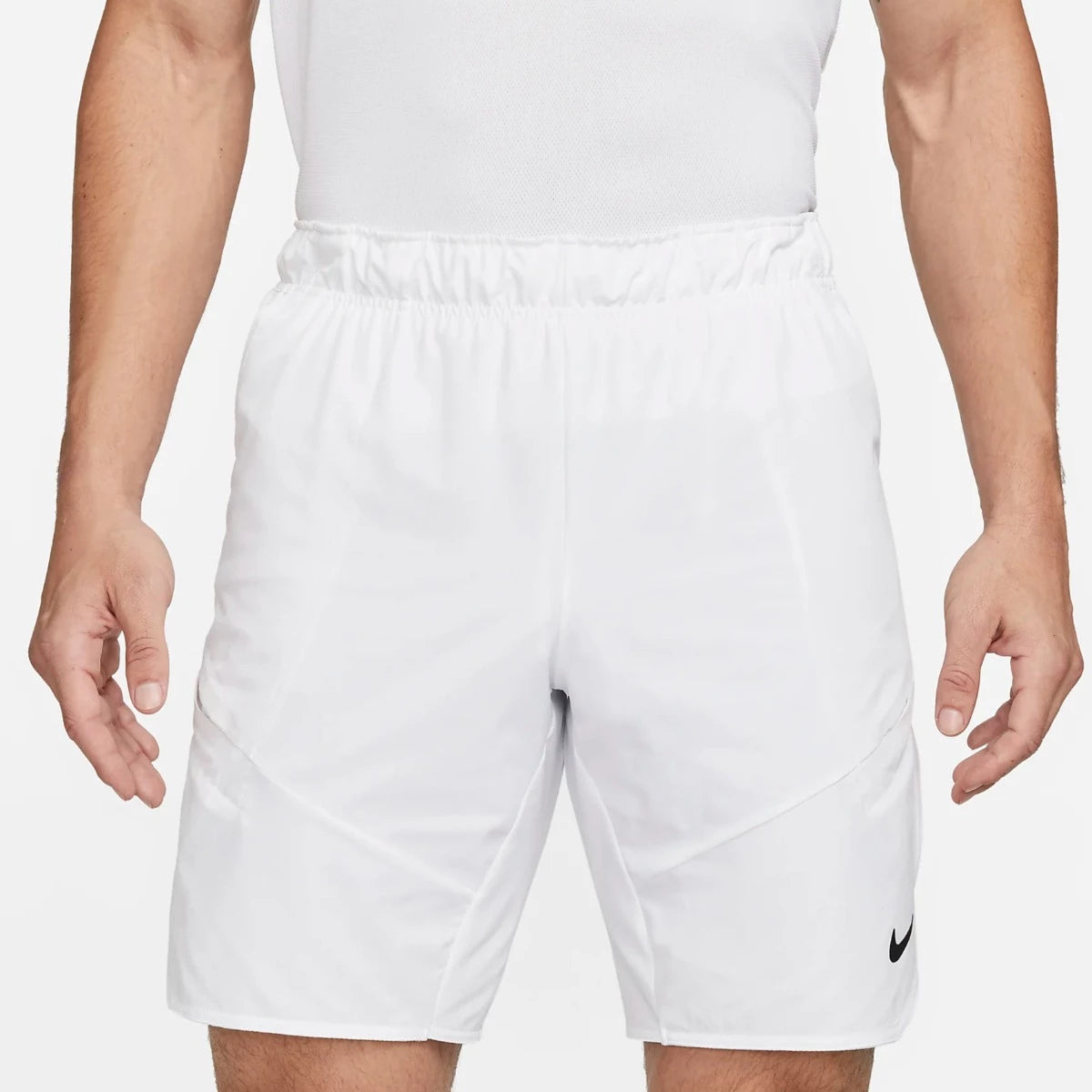 Nike Men's Dri-FIT Advantage Short 9-Inch (White)