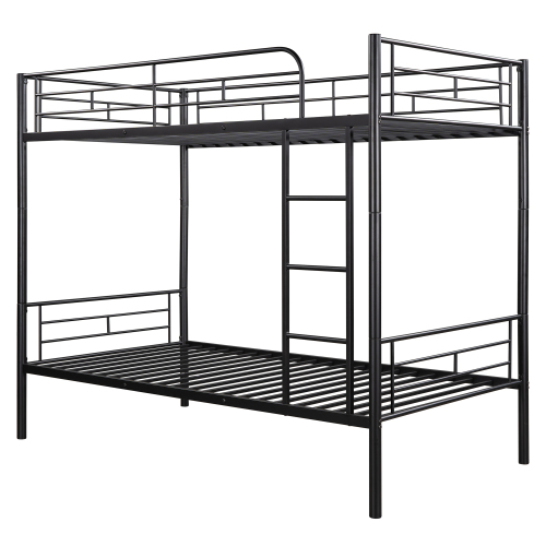 Twin Over Twin Metal Bunk Bed (Black) ( old sku: MF189201BAA )、、casual