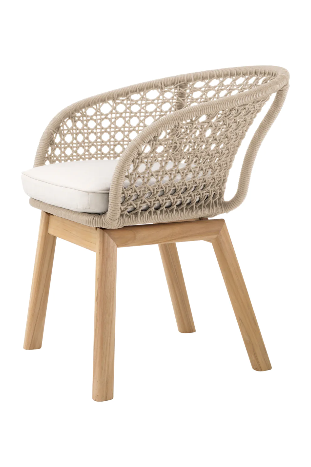 Modern Rope Outdoor Dining Chair | Eichholtz Trinity、mySite、neckold