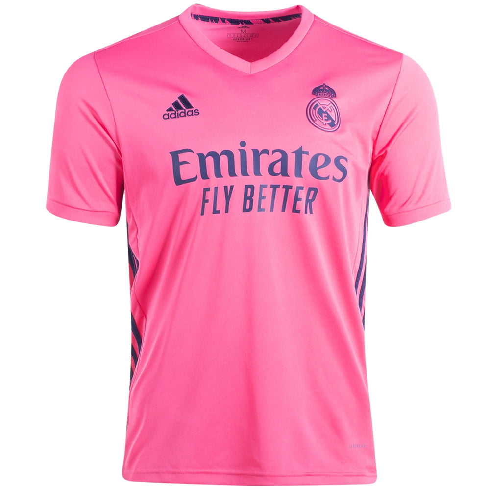 adidas Men's Real Madrid 20/21 Away Jersey Spring Pink、mySite、noshort