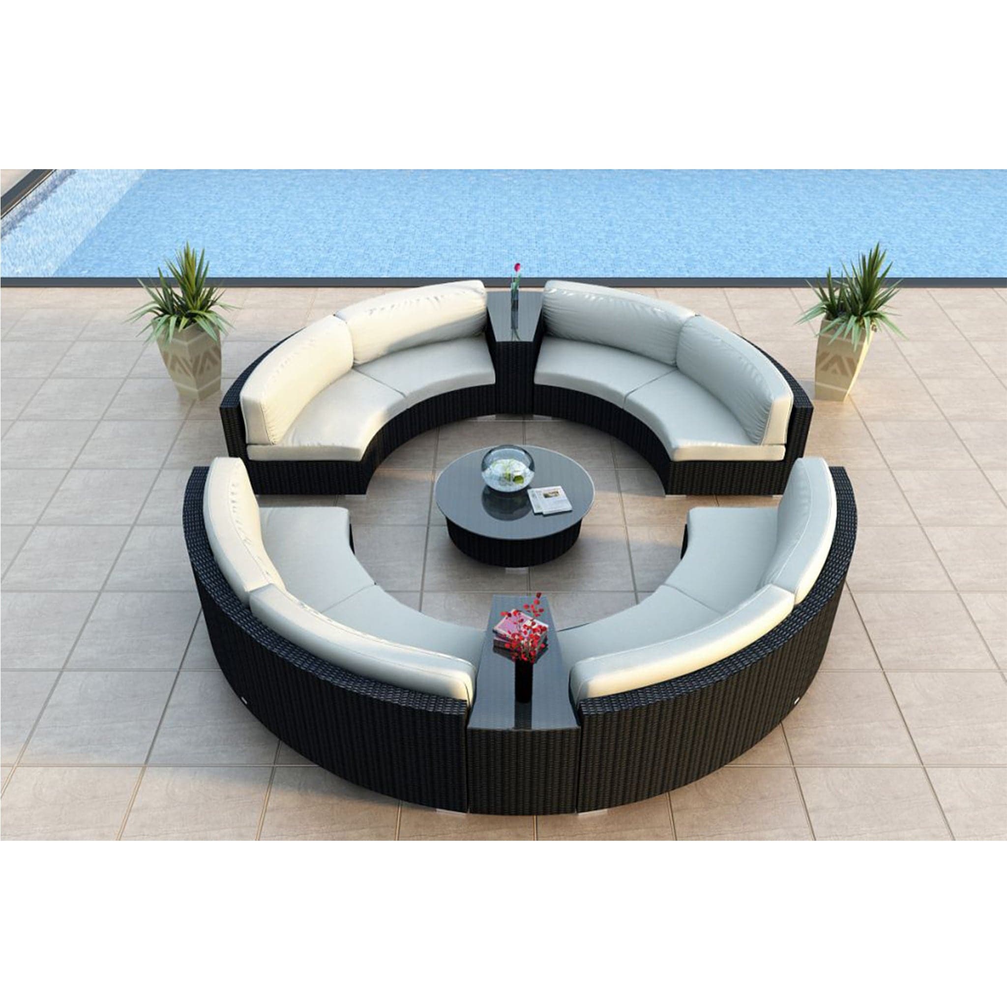 Urbana 7 Piece Curve Sectional Set、mySite、neckold