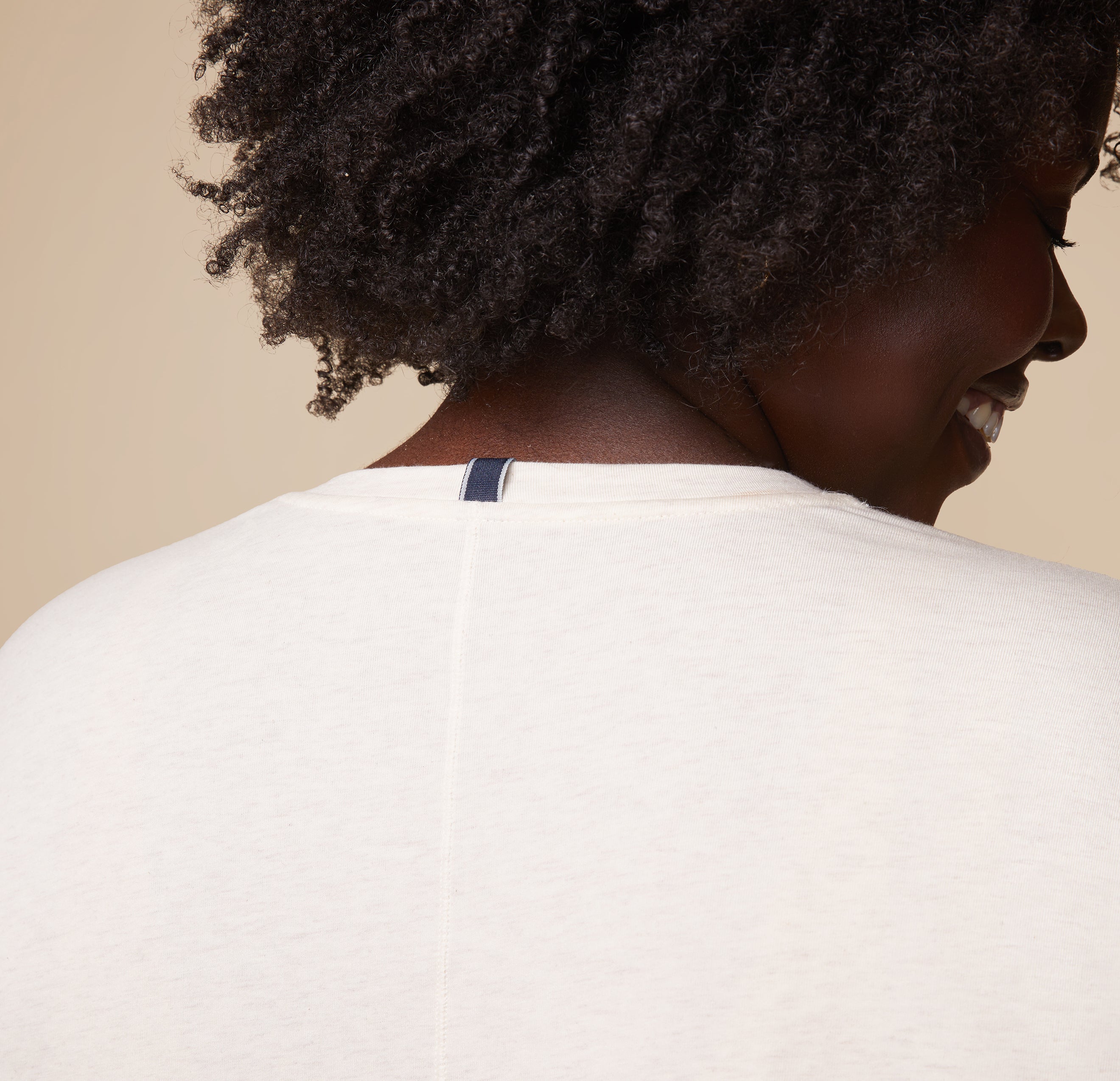 Cloud Cotton T-Shirt - Heather Oatmeal、mySite、bengalsvssteelers