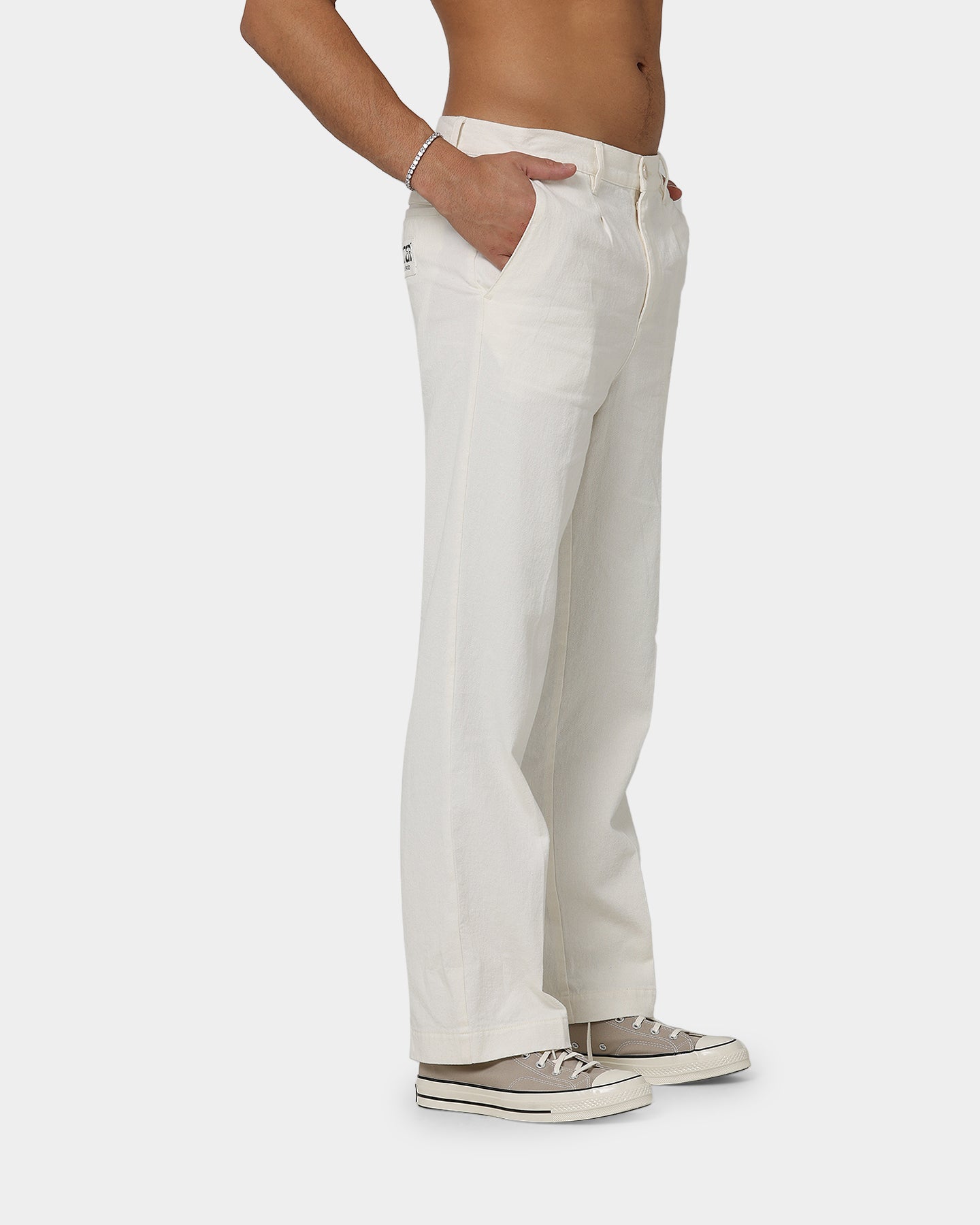 Loiter Utopia Linen Pants Ecru、mySite、zt4zffjzw