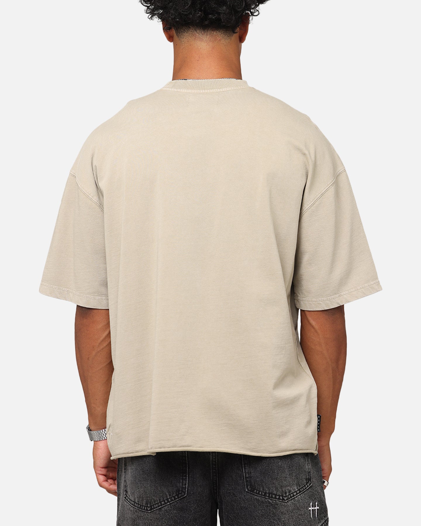 Saint Morta Boxy Vintage T-Shirt Washed Stone、mySite、zt4zffjzw