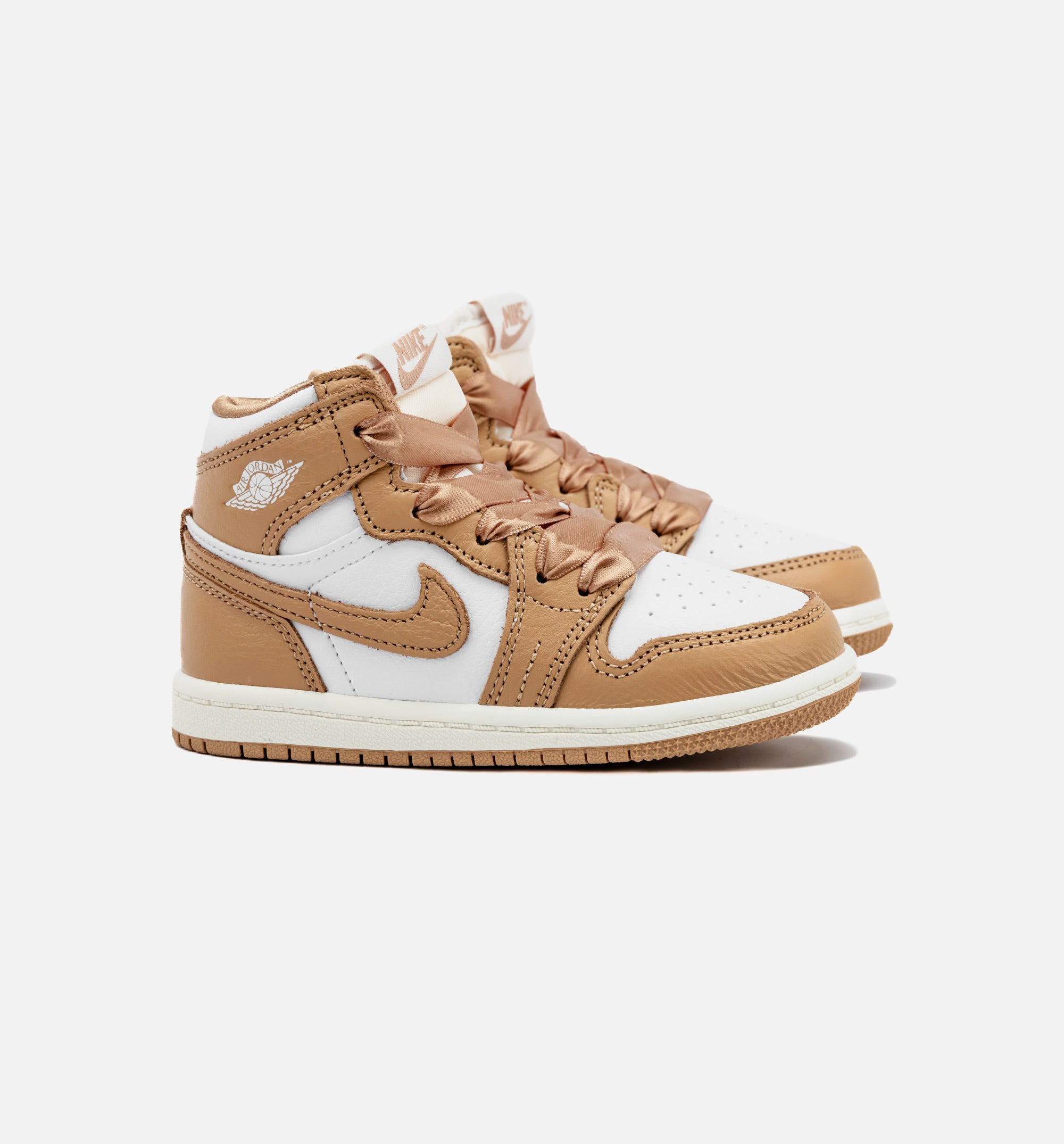 Air Jordan 1 Retro High OG Praline Infant Toddler Lifestyle Shoe - Praline/White/Sail Free Shipping、mySite、dreamappss
