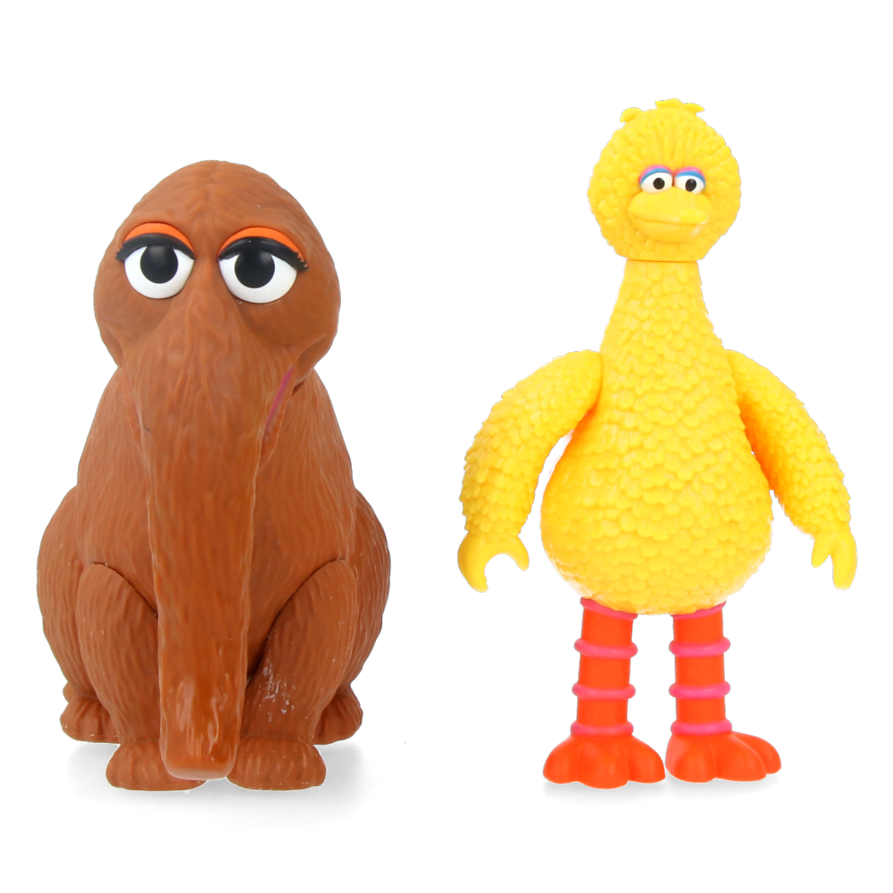  Big Bird and Mr. Snuffleupagus - Sesame Street ReAction Figures (2 Pack)、mySite、greenlandpopulation