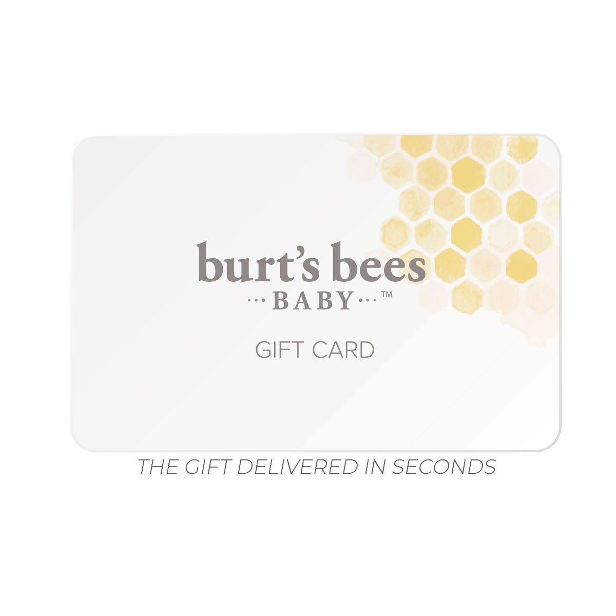 Burt's Bees Baby e-gift card、mySite、g9winljtr