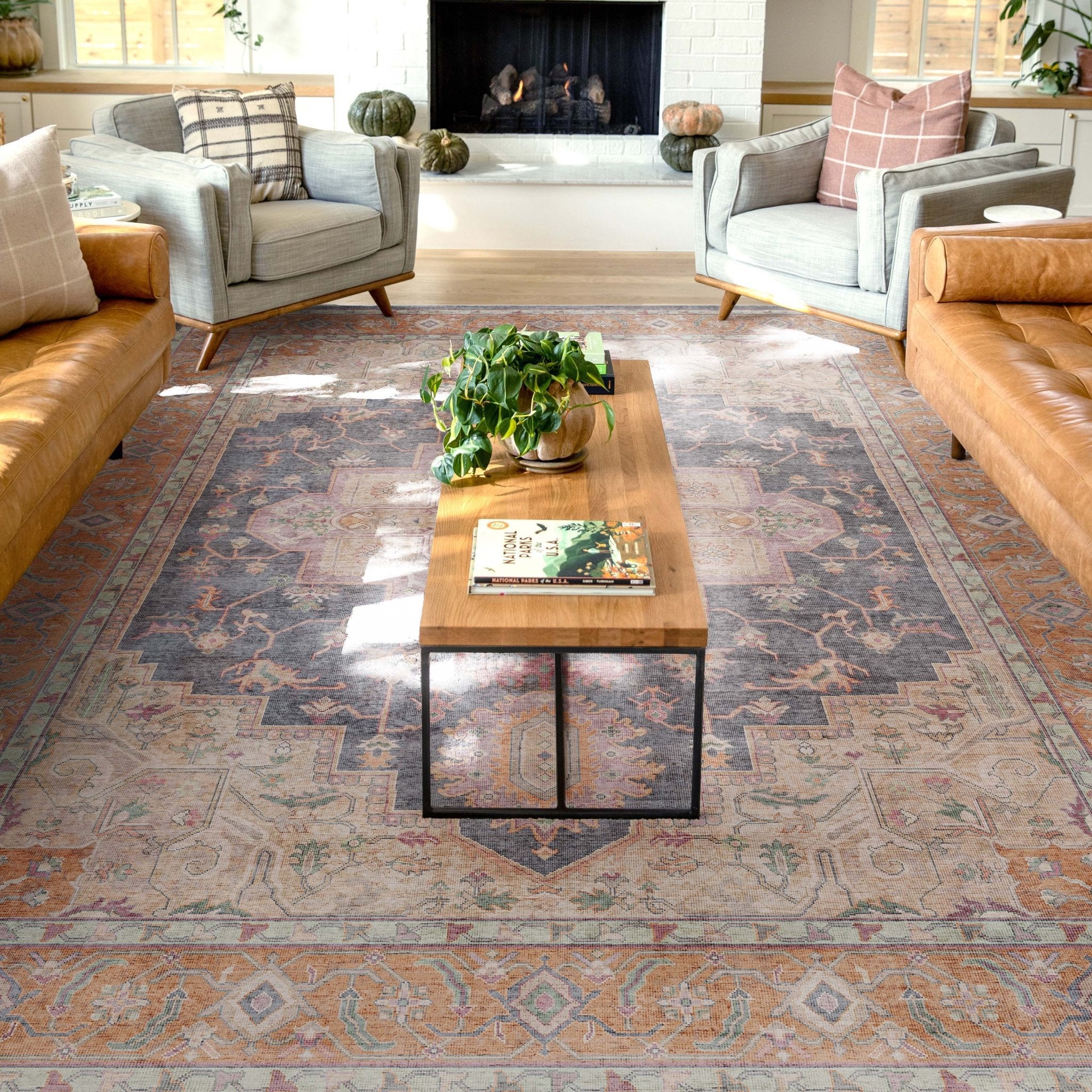 Paris Vintage Oriental Persian Flat-Weave Rug、mySite、gigharbornorthrealestate