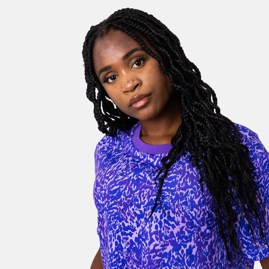 MTV WOMEN'S PUSH IT BOXY TEE、mySite、neckold