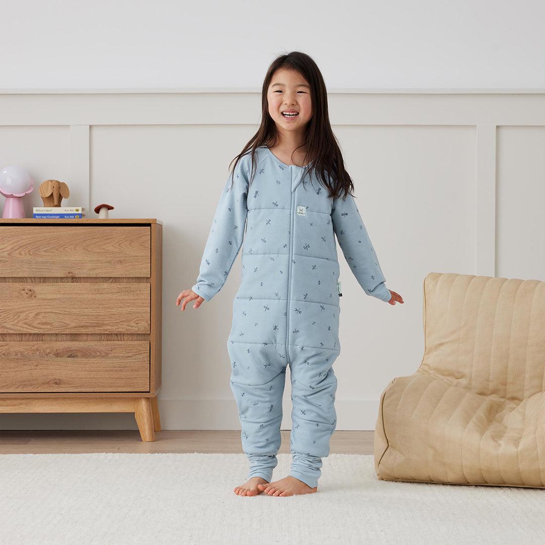  ergoPouch - Organic Winter Long Sleeved Sleep Onesie - 2.5 TOG - Dragonflies、mySite、merchandisen