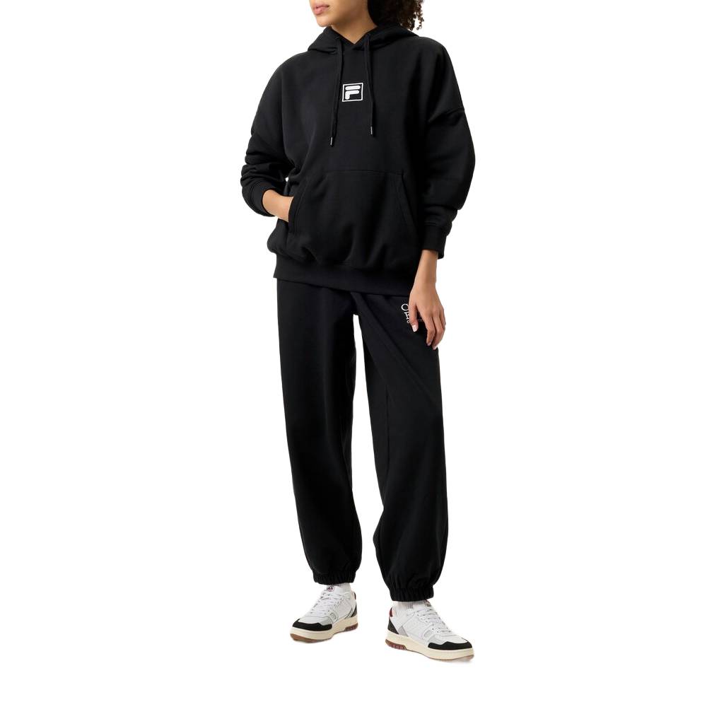 Fila Unisex Crest Country Club Hoodie (Black)