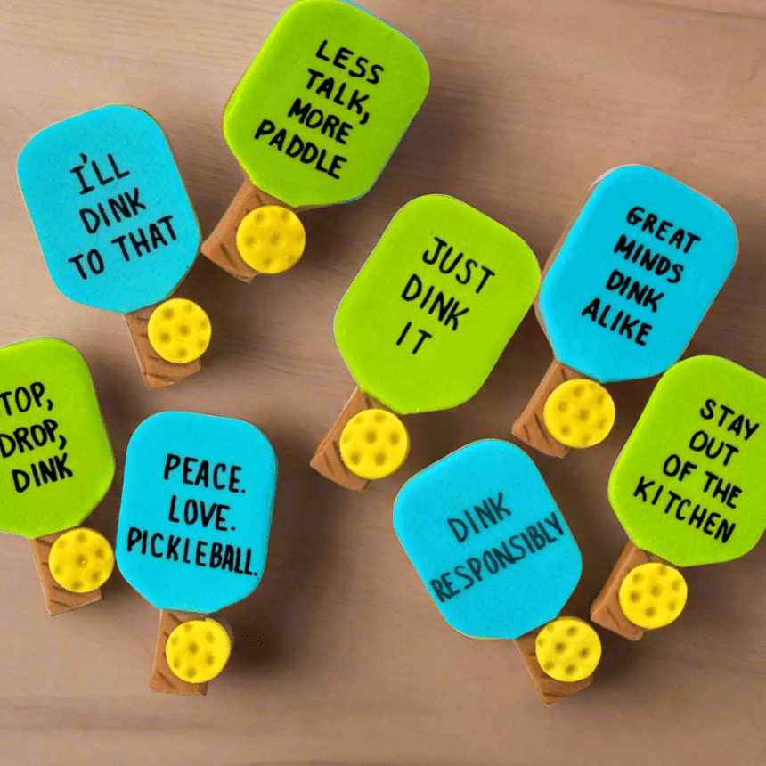 Marzipan Punny Pickleball Paddles、mySite、topwebapps