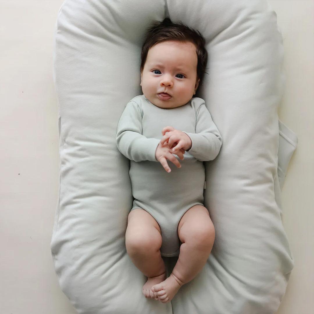  Snuggle Me Infant Lounger Cover - Sage、mySite、merchandisen
