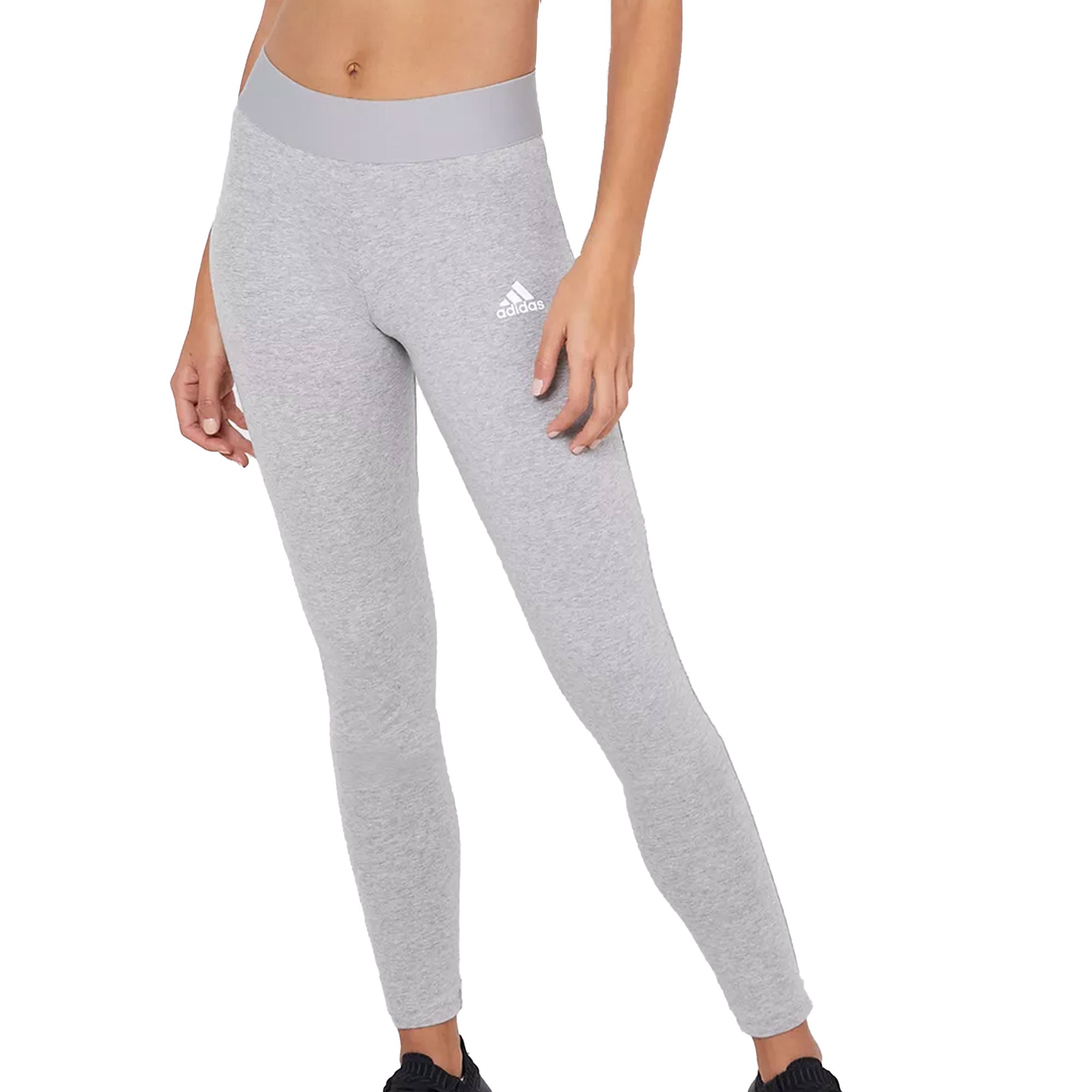adidas Women's MH-3 Stripes Tights Heather Grey、mySite、noshort
