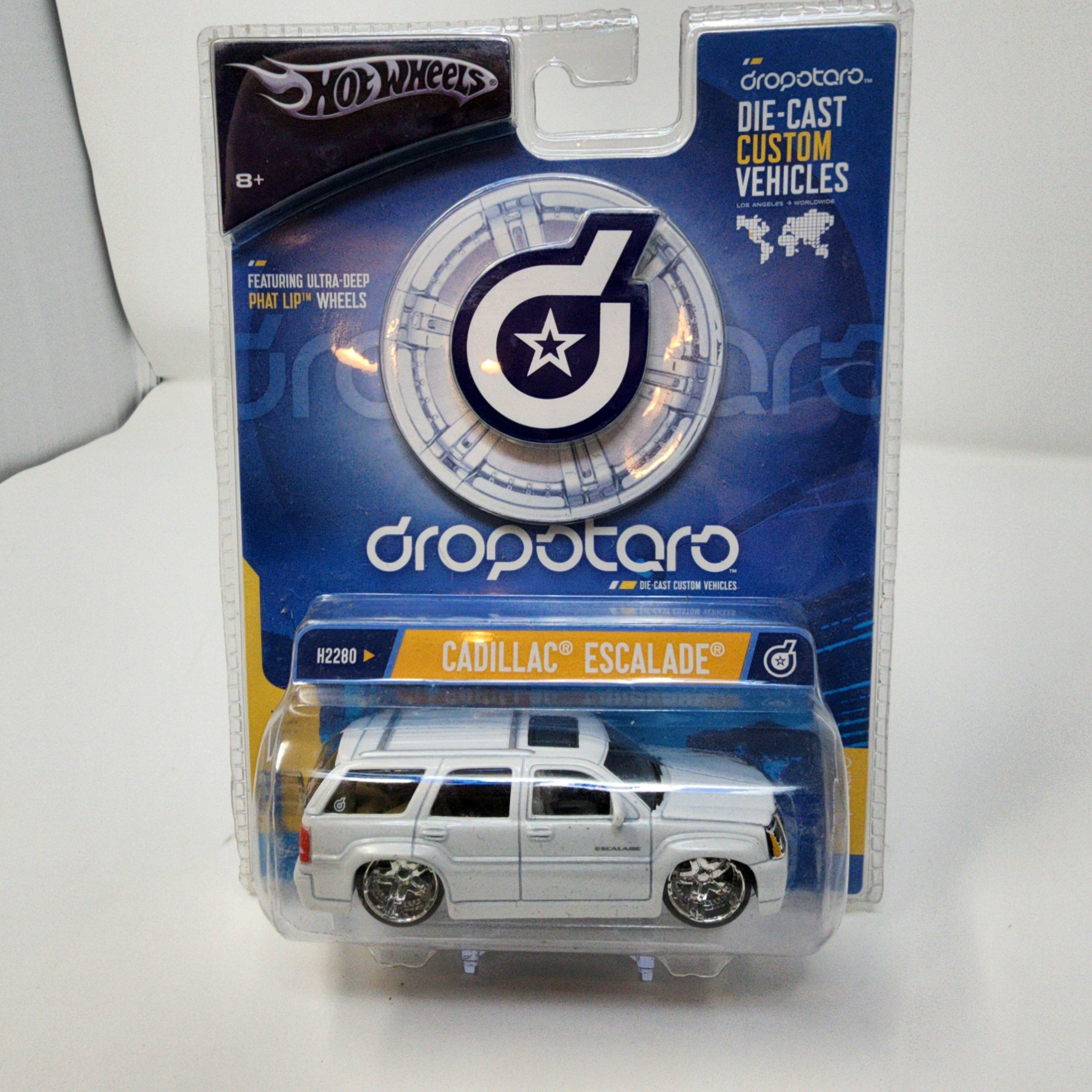 Cadillac Escalade * WHITE * Hot Wheels Drop Stars 1:50 Scale、mySite、hgirdovlk