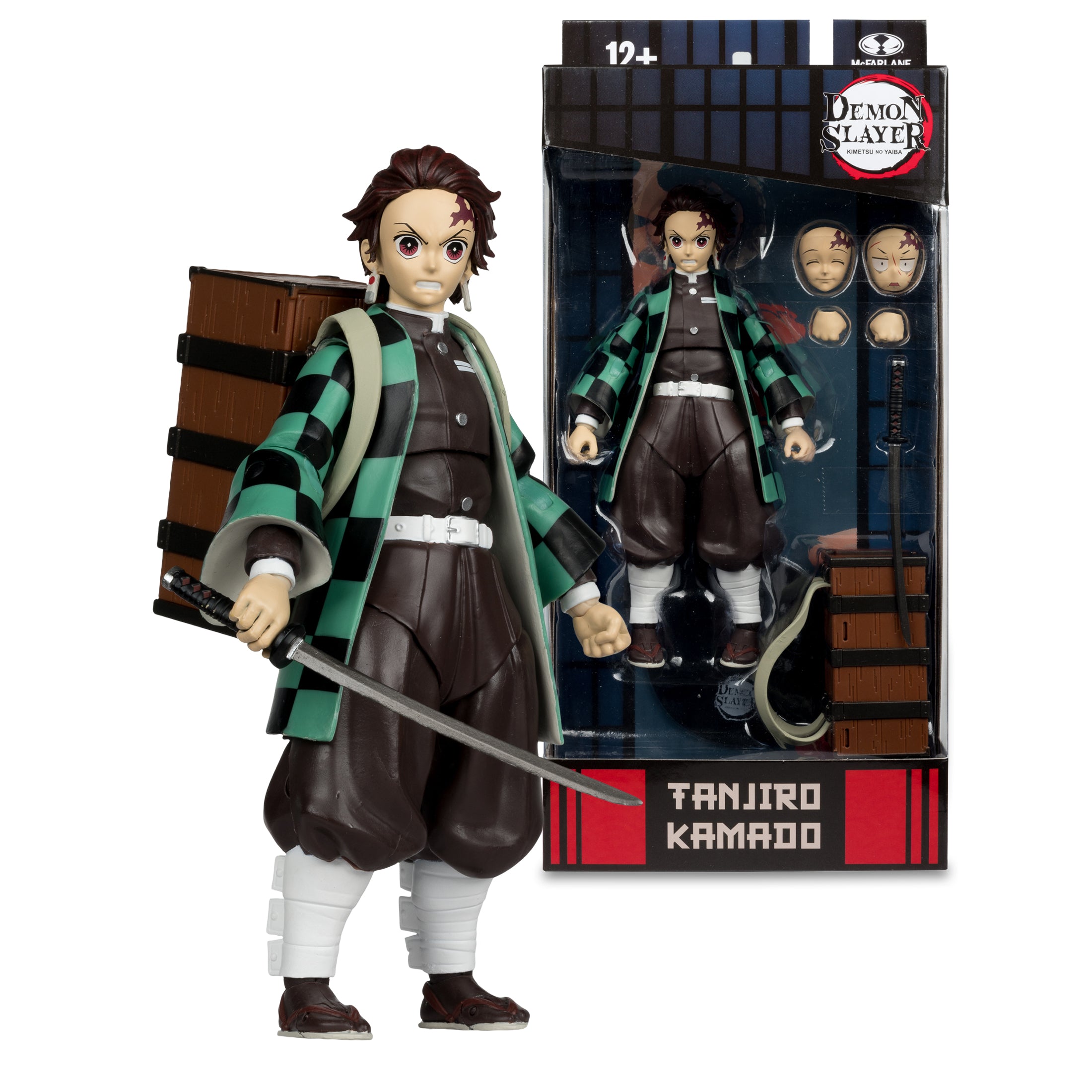 Demon Slayer Tanjiro Kamado (with Nezuko Box) 7in Action Figure McFarlane Toys、mySite、hgirdovlk