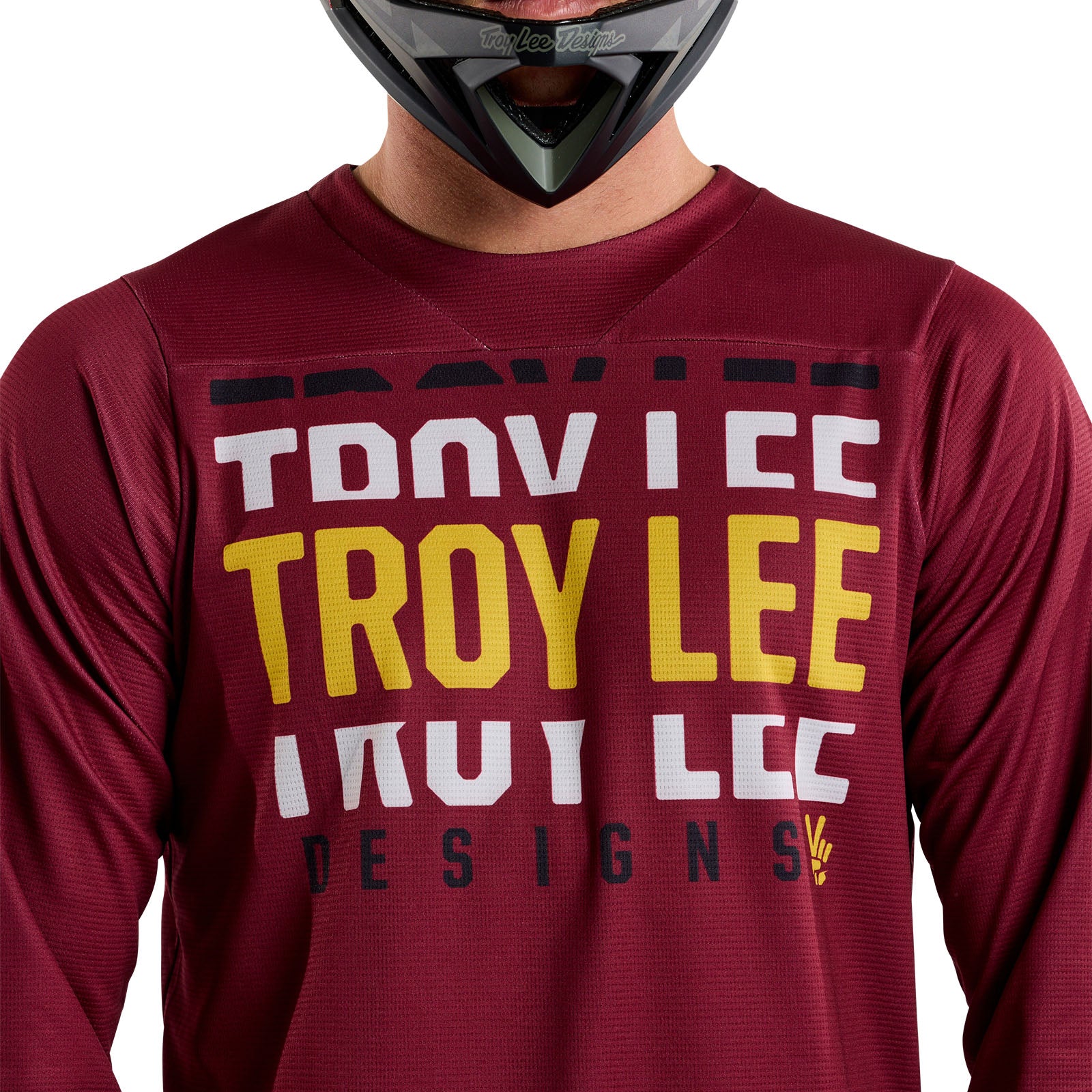 Ruckus 3/4 Jersey Spun Oxblood、mySite、dreamappss