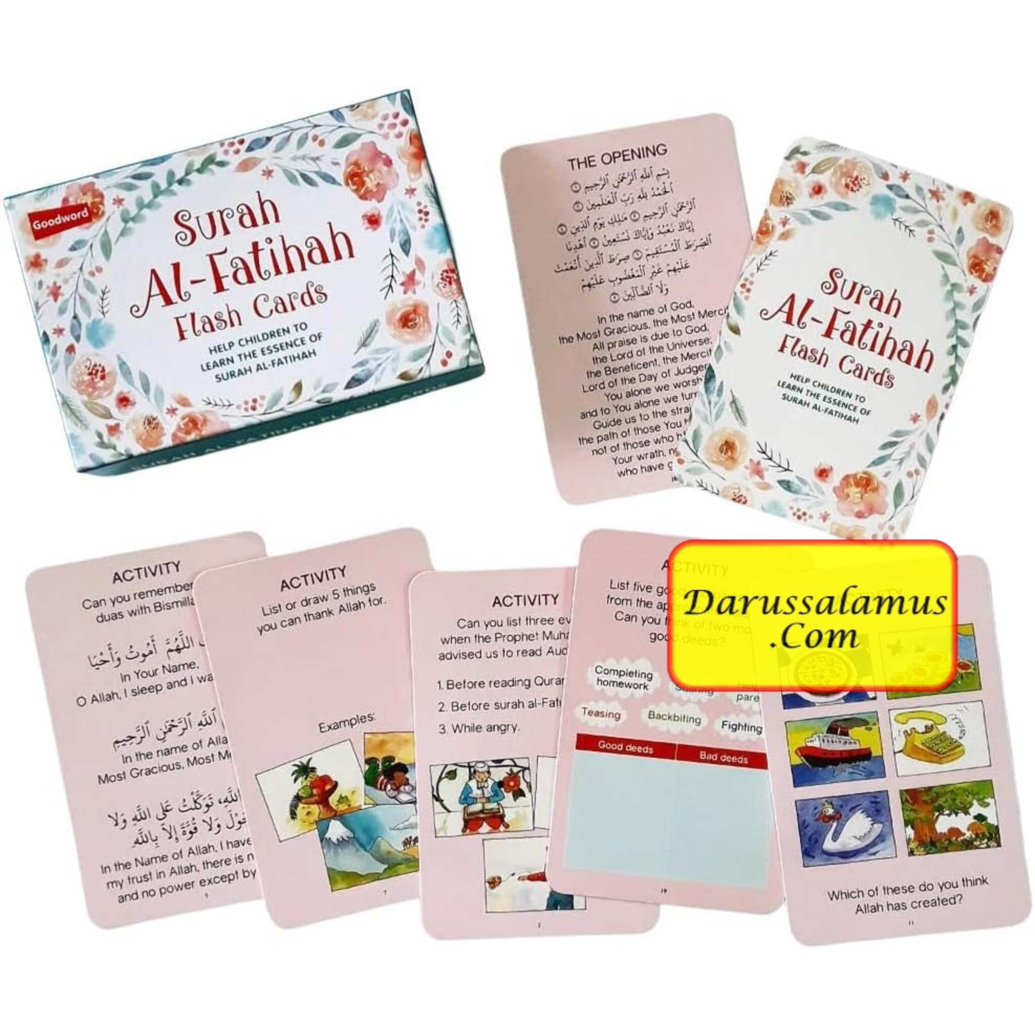 Surah Al-Fatihah Flash Cards、mySite、topwebapps