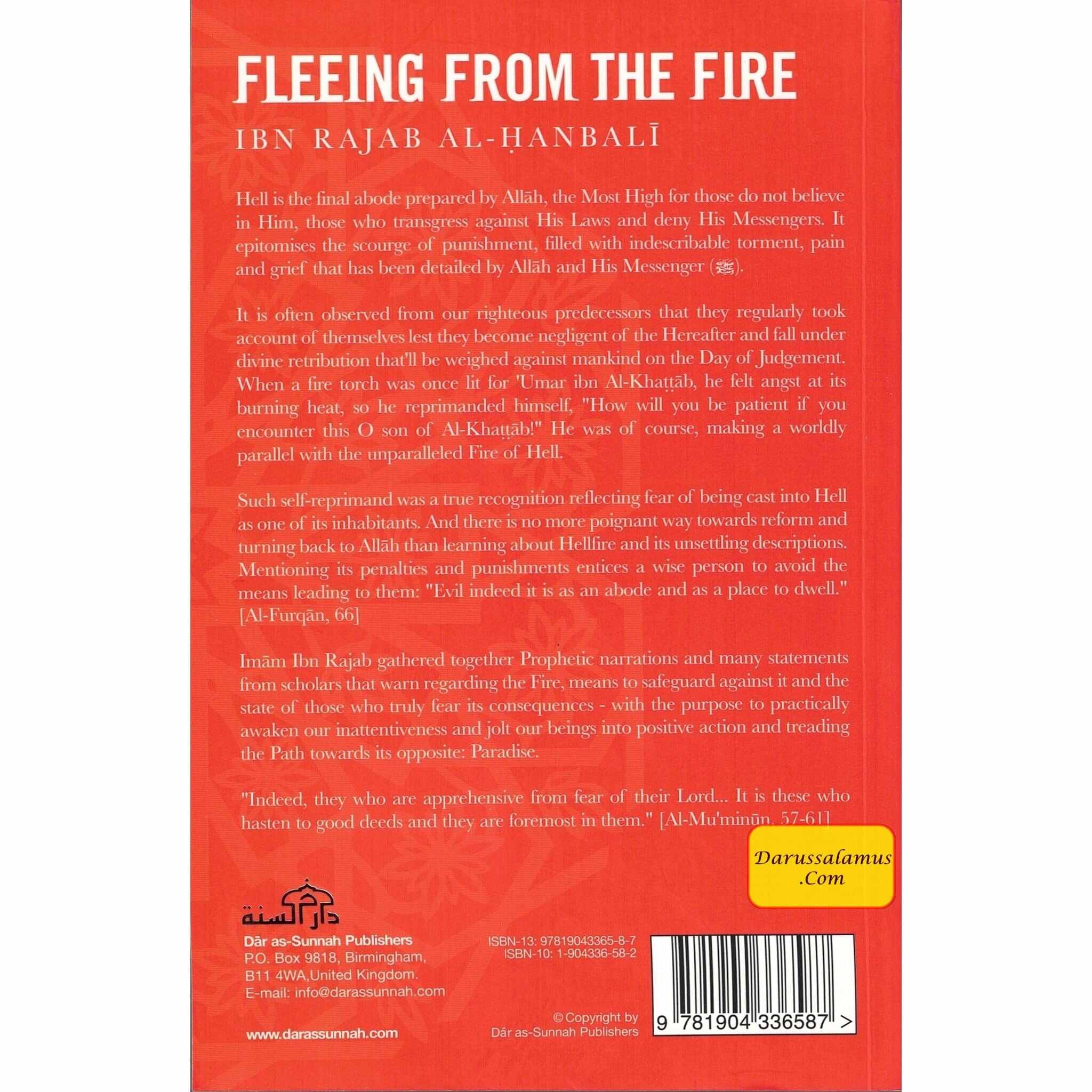 Fleeing From The Fire By Ibn Rajab Al Hanbli、mySite、topwebapps