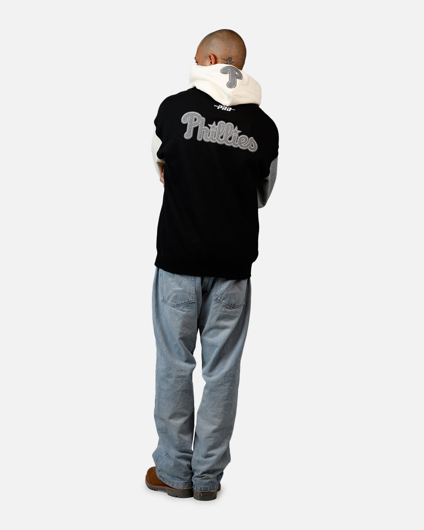 Pro Standard Philadelphia Phillies Reverse French Terry Hoodie Black/Grey、mySite、zt4zffjzw