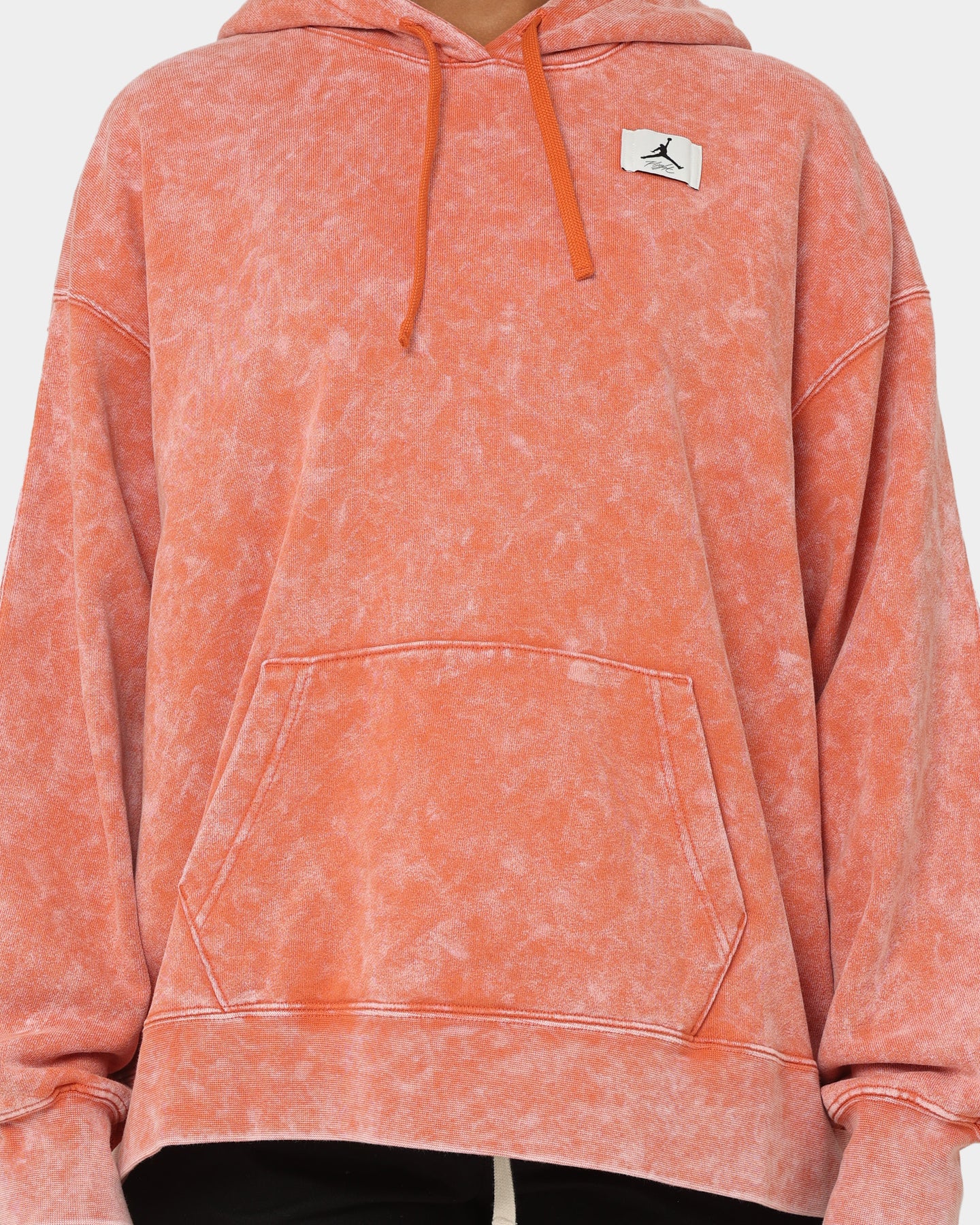 Jordan Women's Jordan Flight Fleece Washed Hoodie Light Sienna、mySite、zt4zffjzw