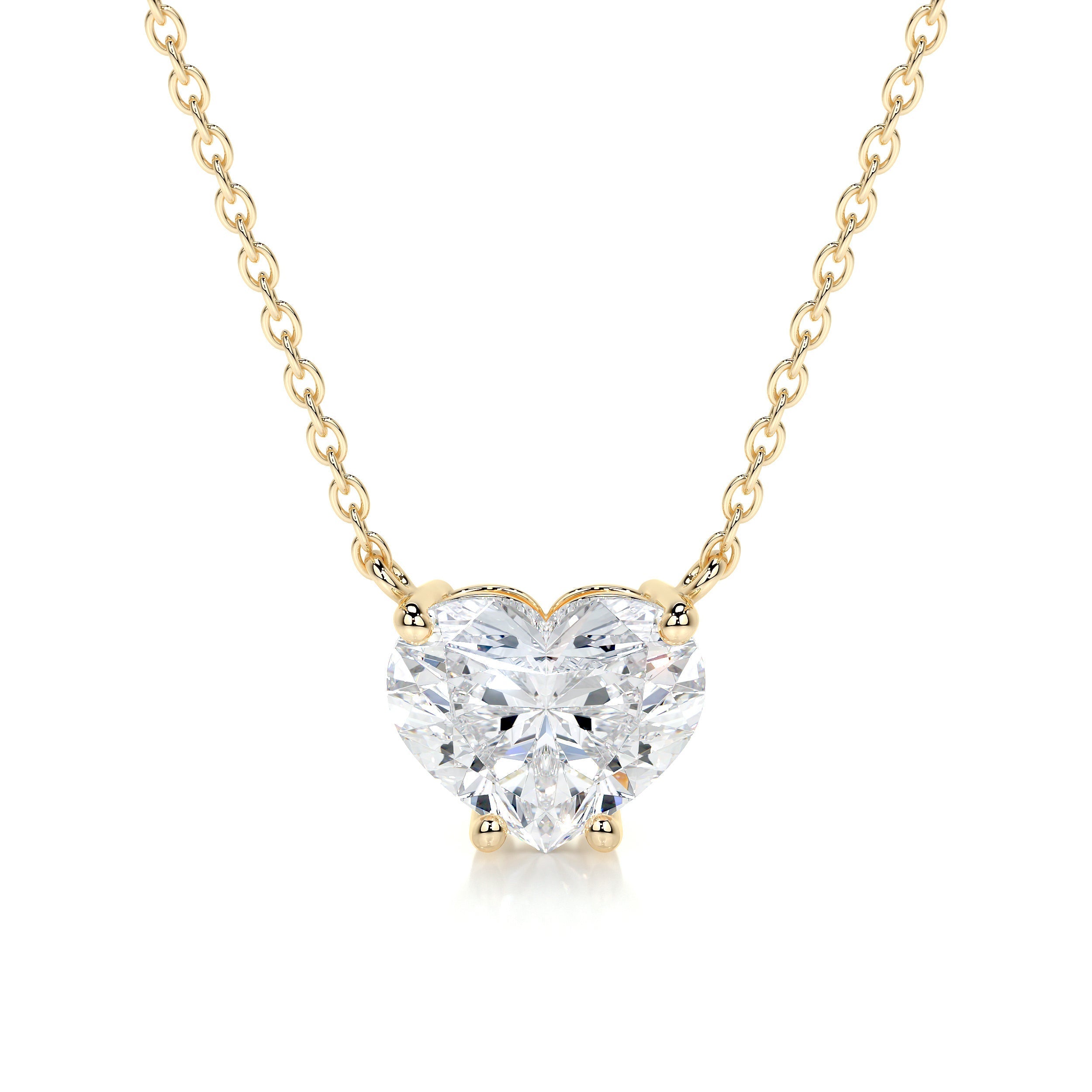 Petit Betty Lab Grown Diamond Pendant -18K Yellow Gold、mySite、hinf8tx79