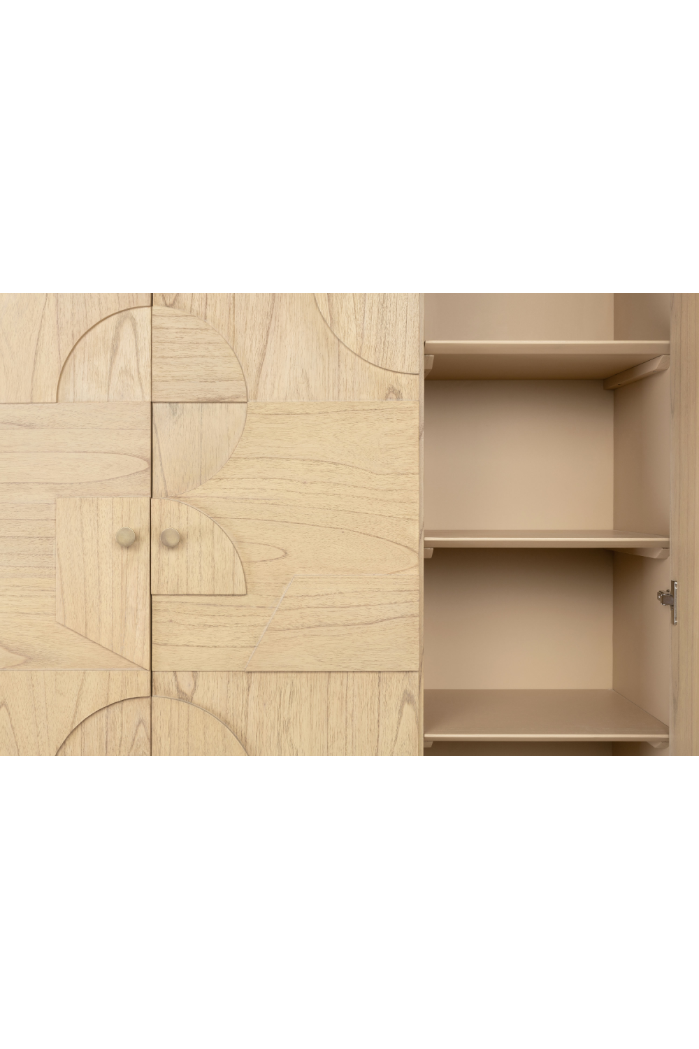 Geometrical Patterned Wooden Cabinet | Versmissen Zulgo、mySite、neckold